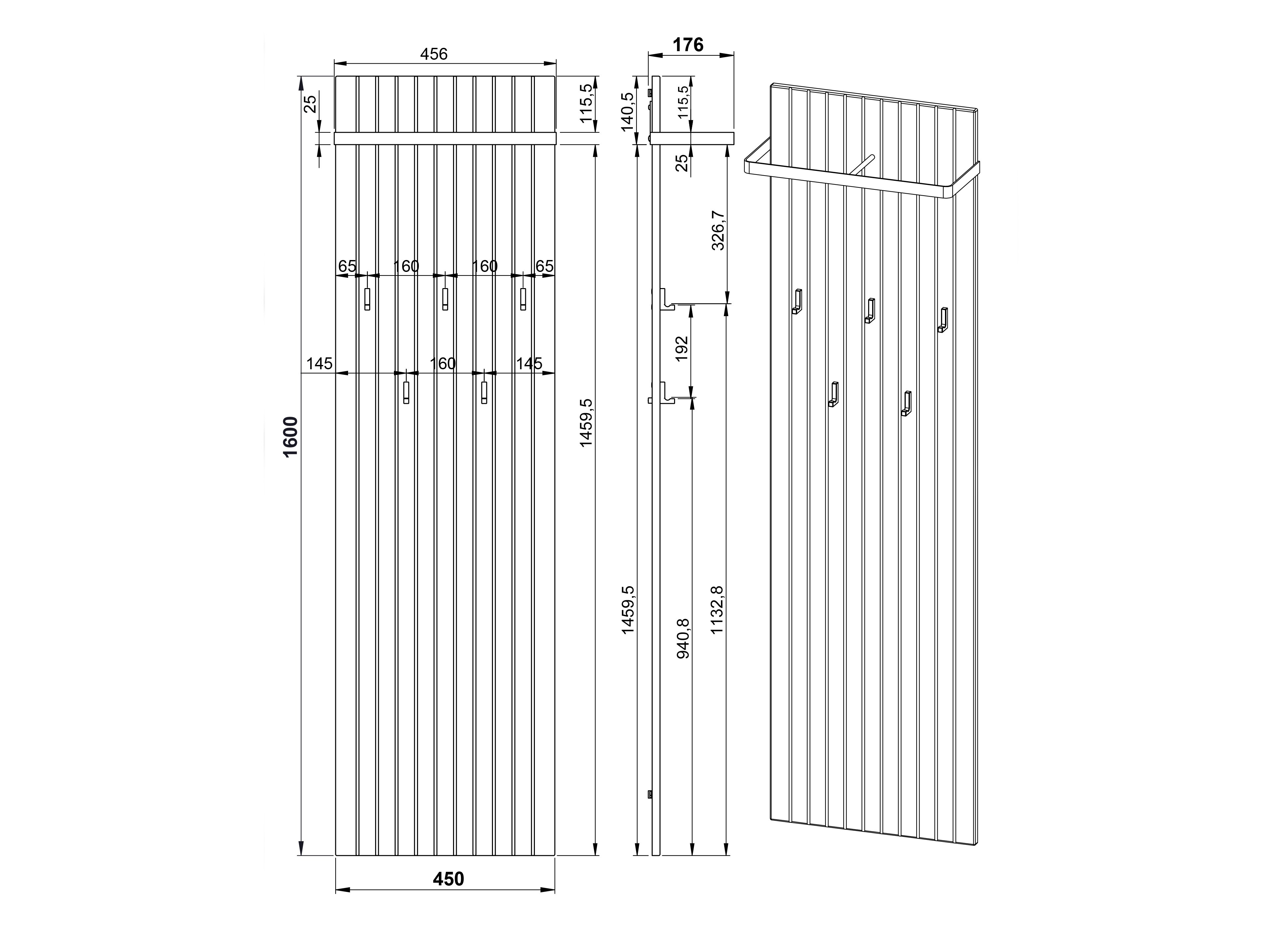 Čiviluk Sacramento 518