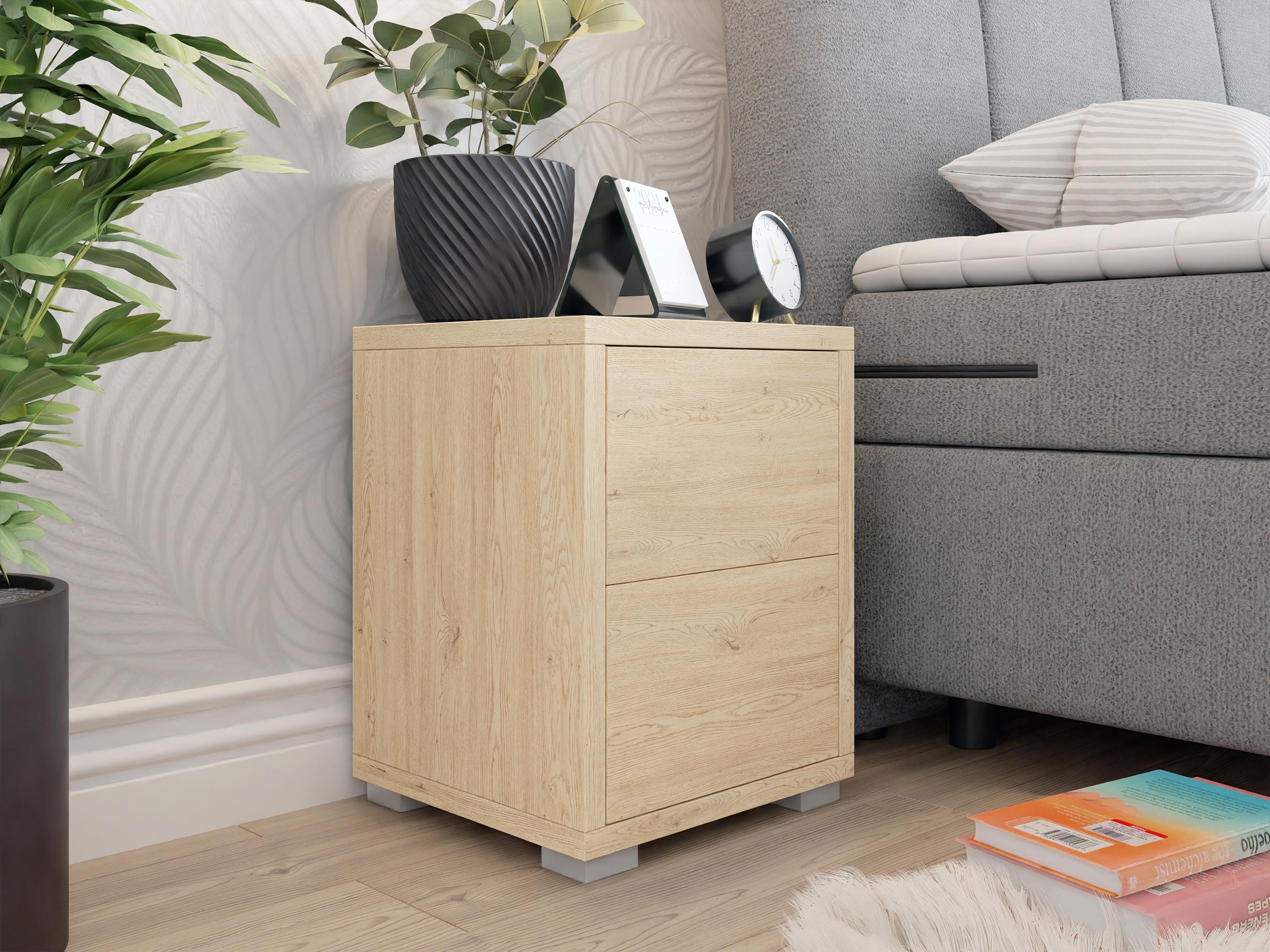 Noćni ormarić Comfivo Fersoe 106 (Hrast)