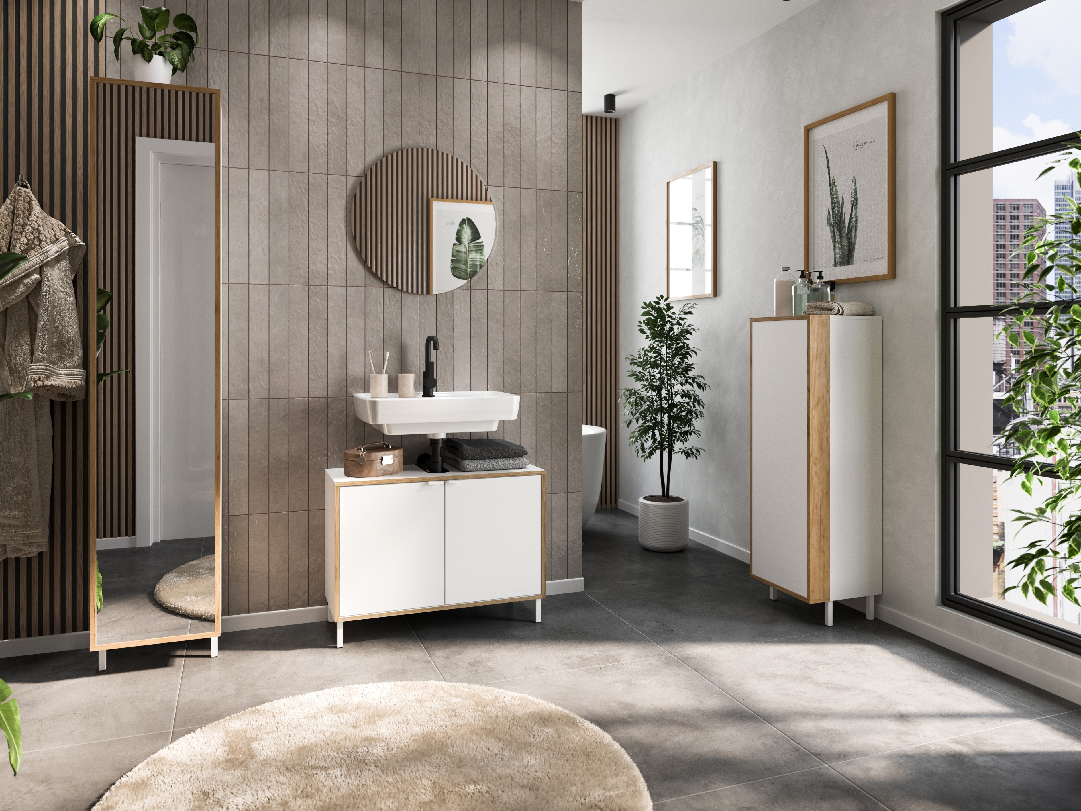 Ormarić za kupatilo Fenetro 101