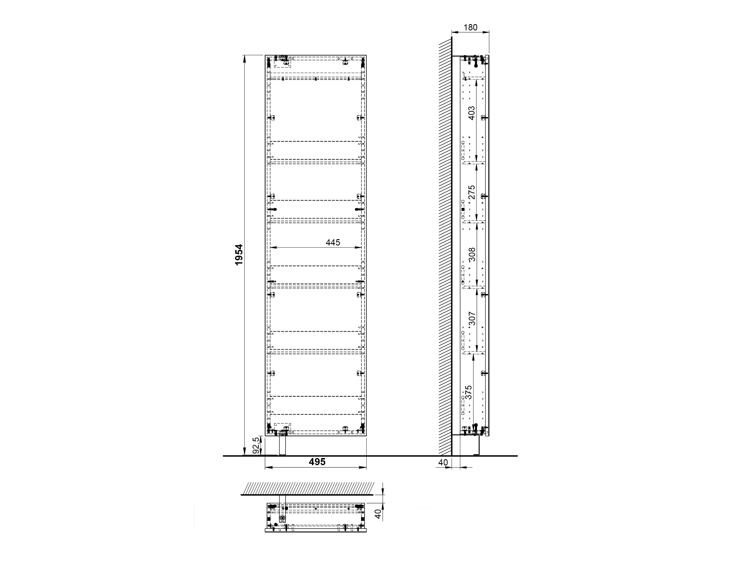 Polica za obuću Sacramento 119 (Belo)