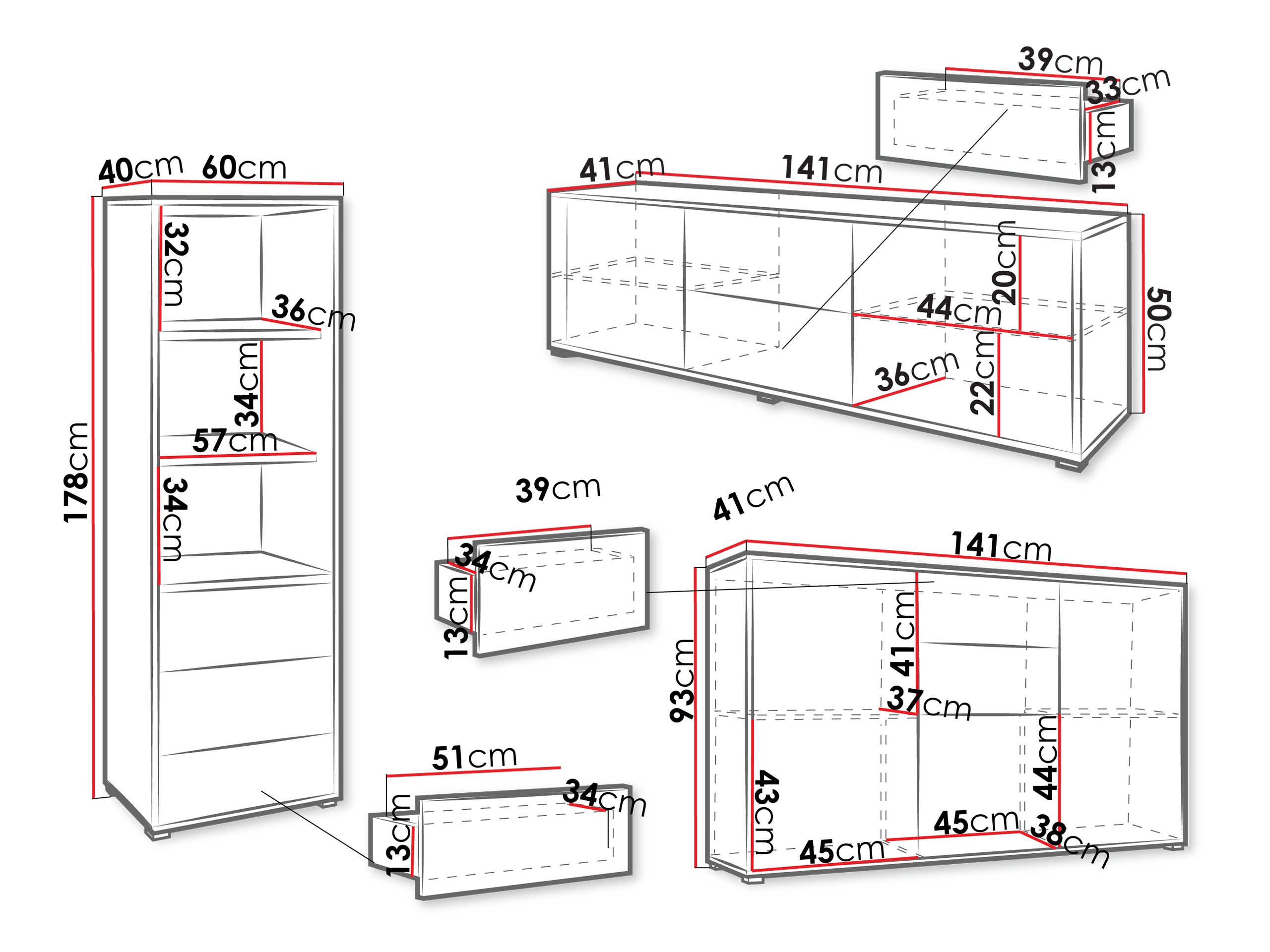Set za dnevnu sobu Comfivo Fersoe 110 (Hrast)