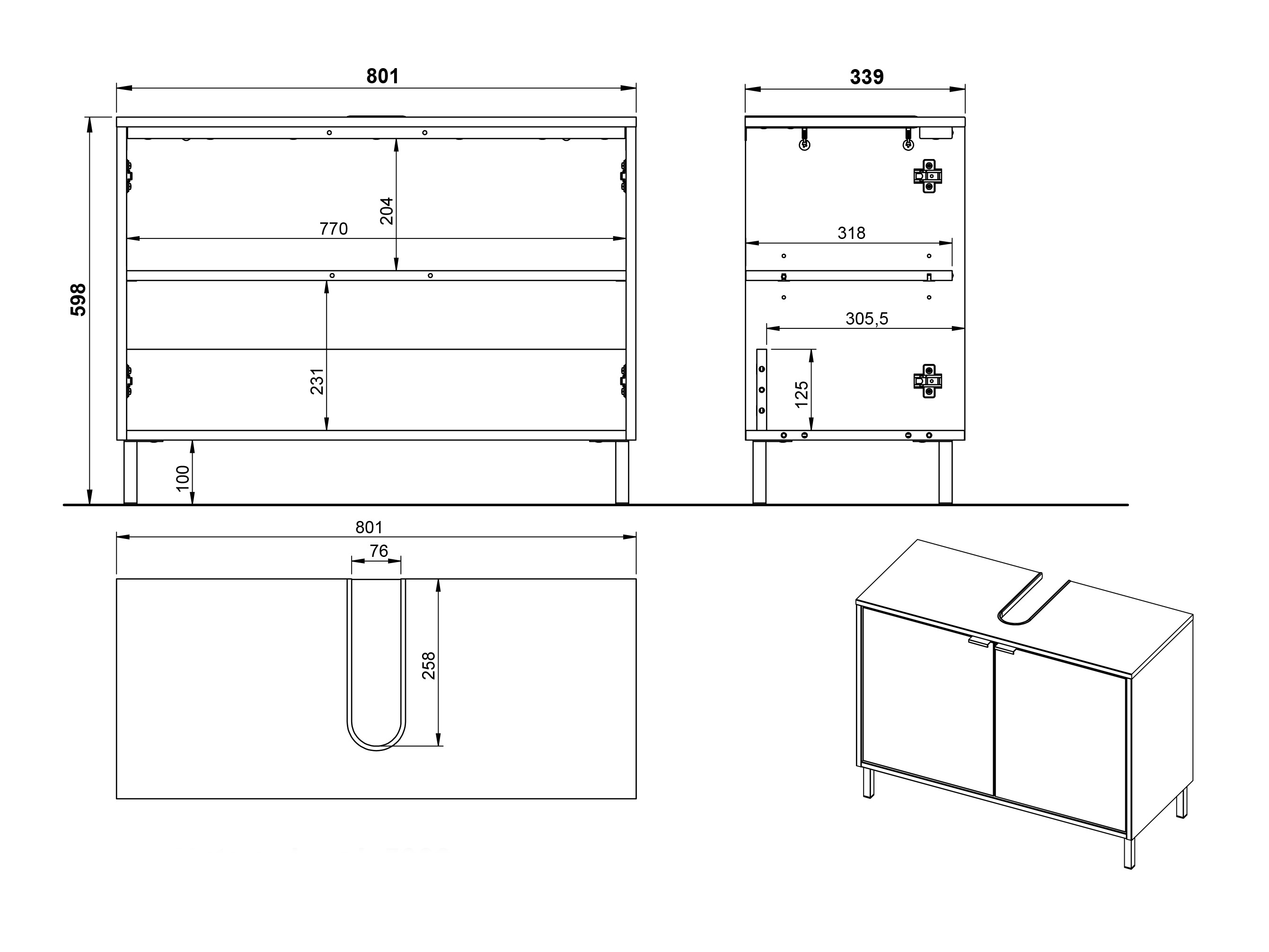 Set za kupatilo Fenetro 103