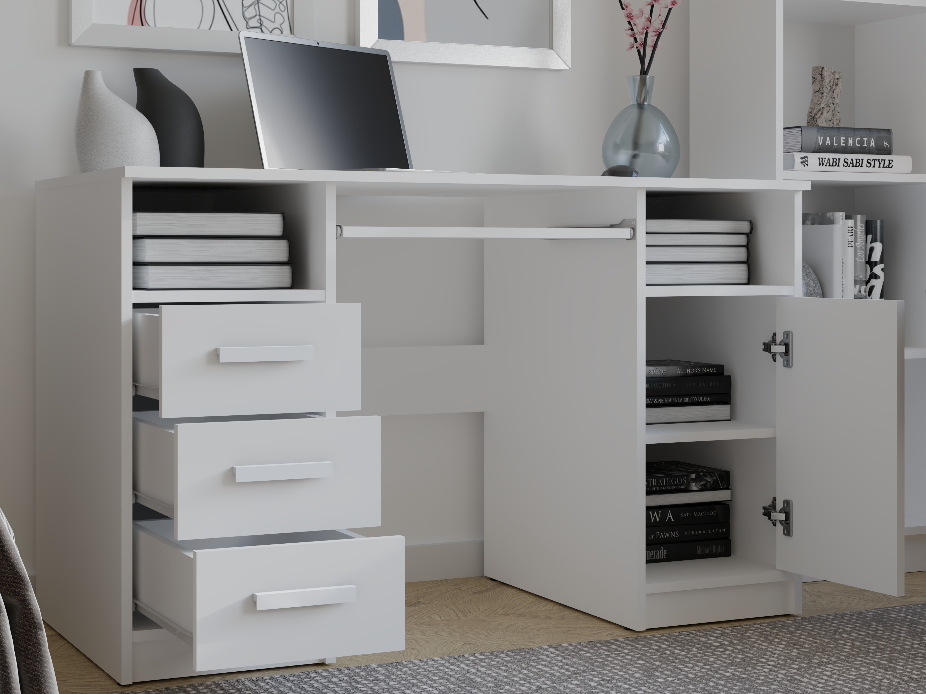 Kancelarijski sto Mandeville 330 (Belo)