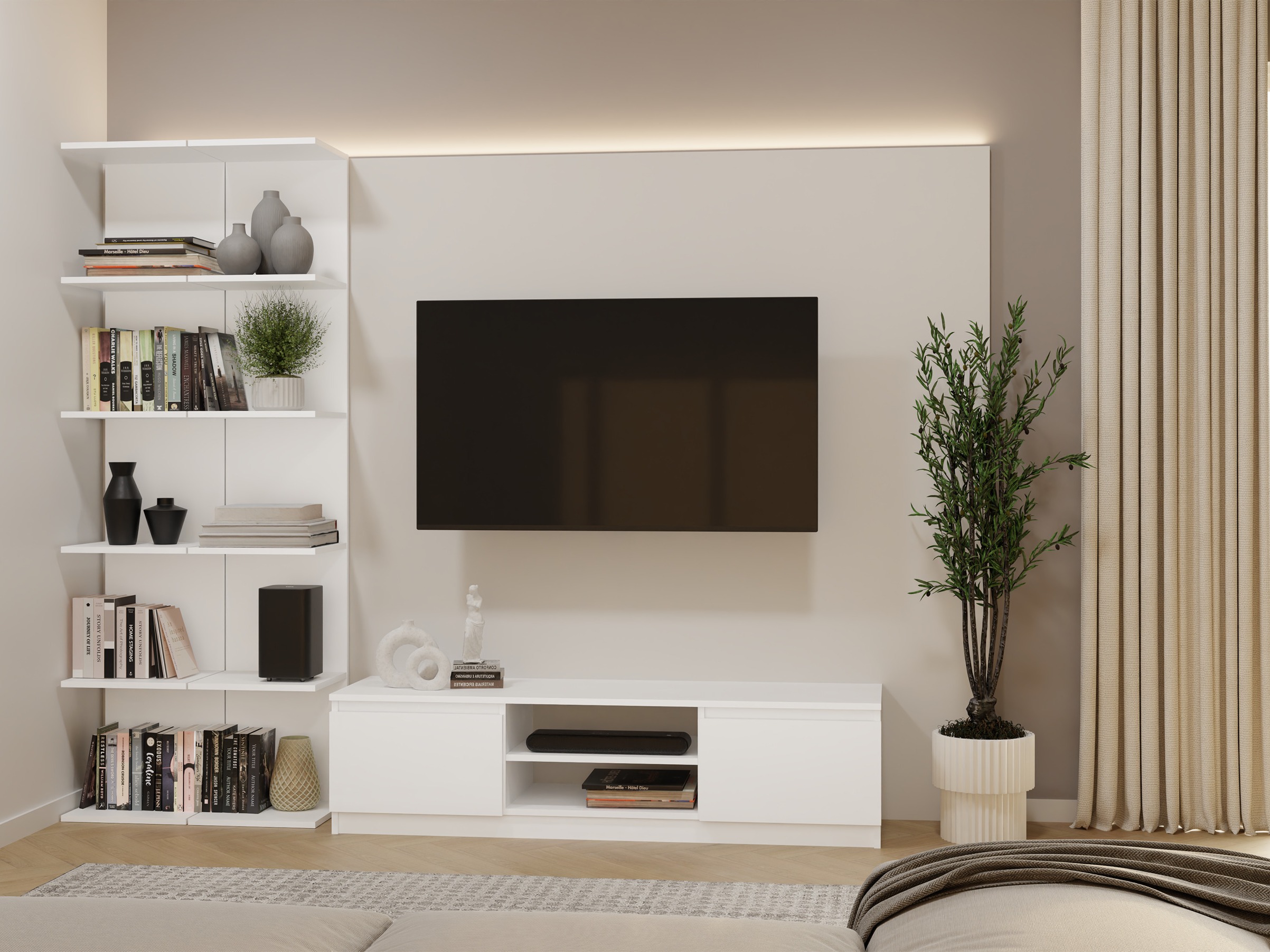 Zidni set polica Mandeville 333
