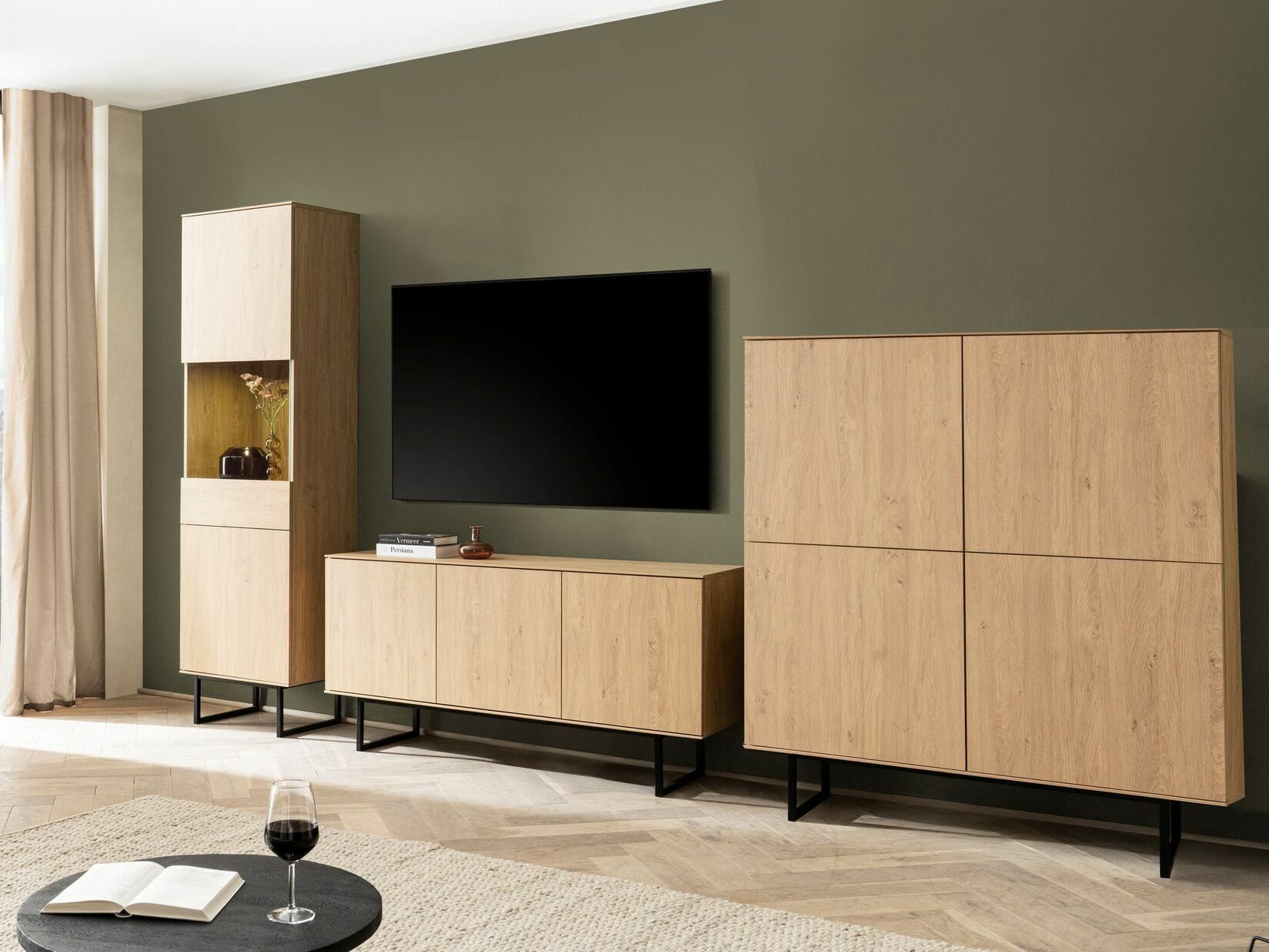 TV komoda Bentesa 113 (Hrast)