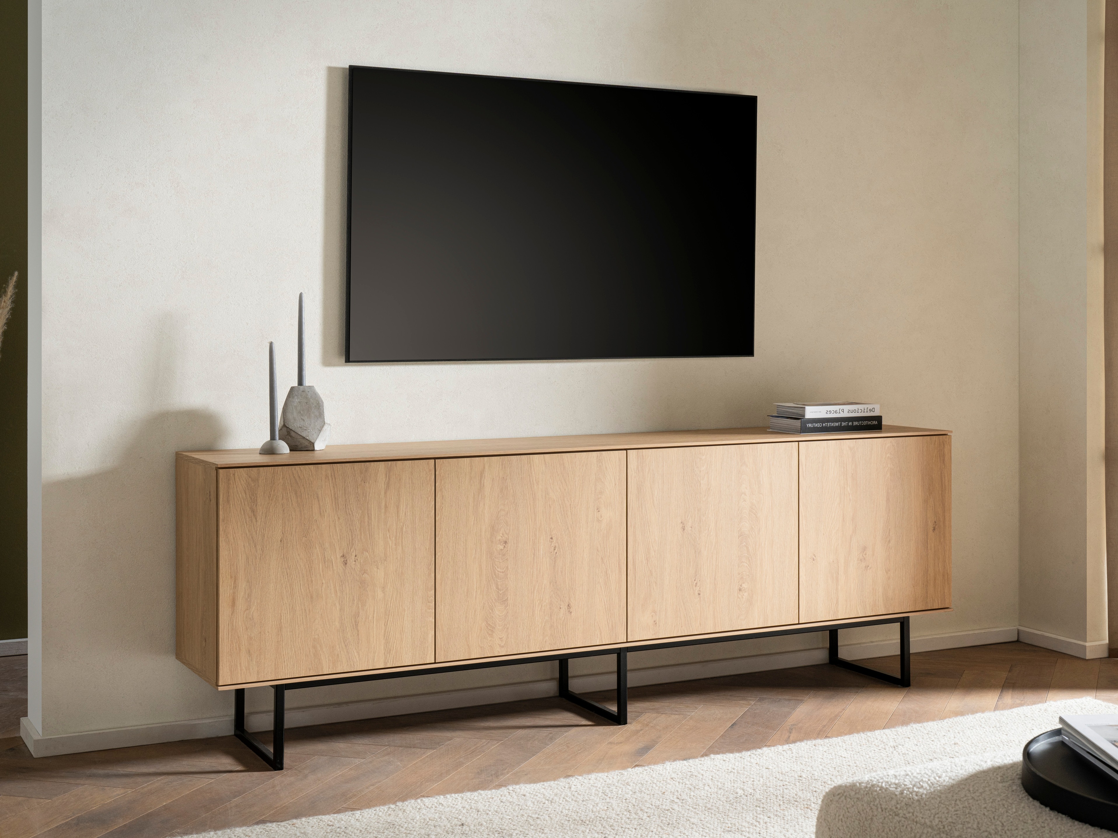 TV komoda Bentesa 114 (Hrast)
