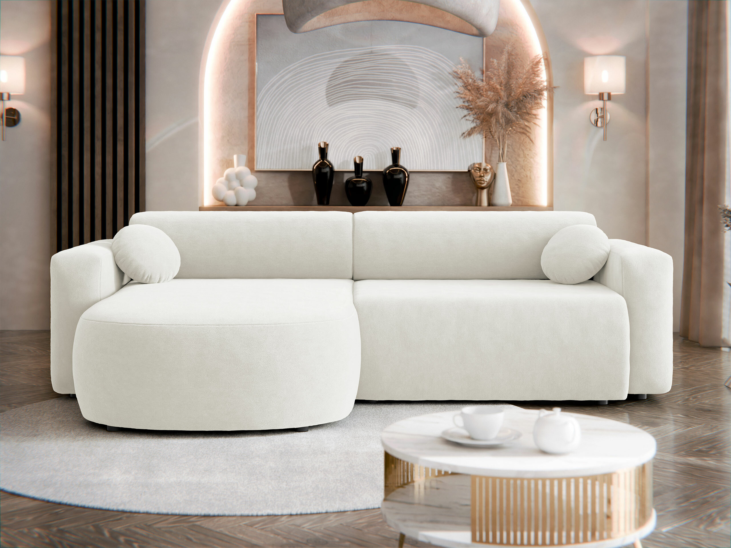 Ugaona sofa Comfivo 413 (Velo 621)