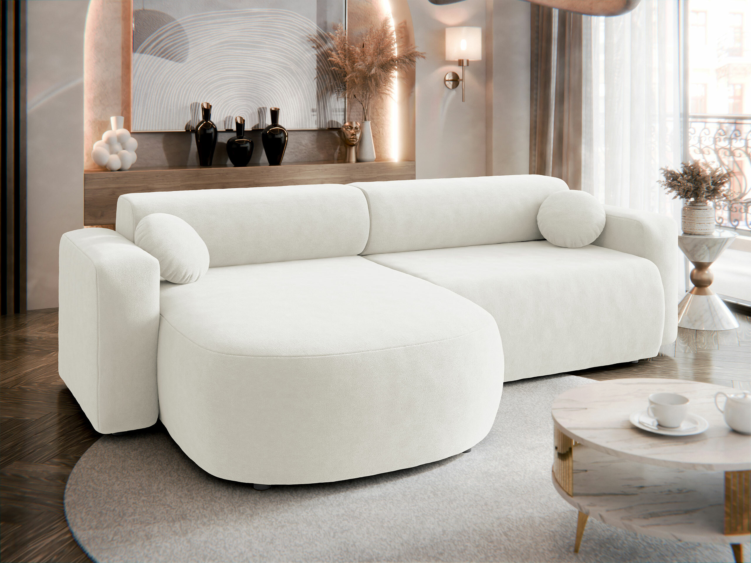 Ugaona sofa Comfivo 413 (Velo 621)