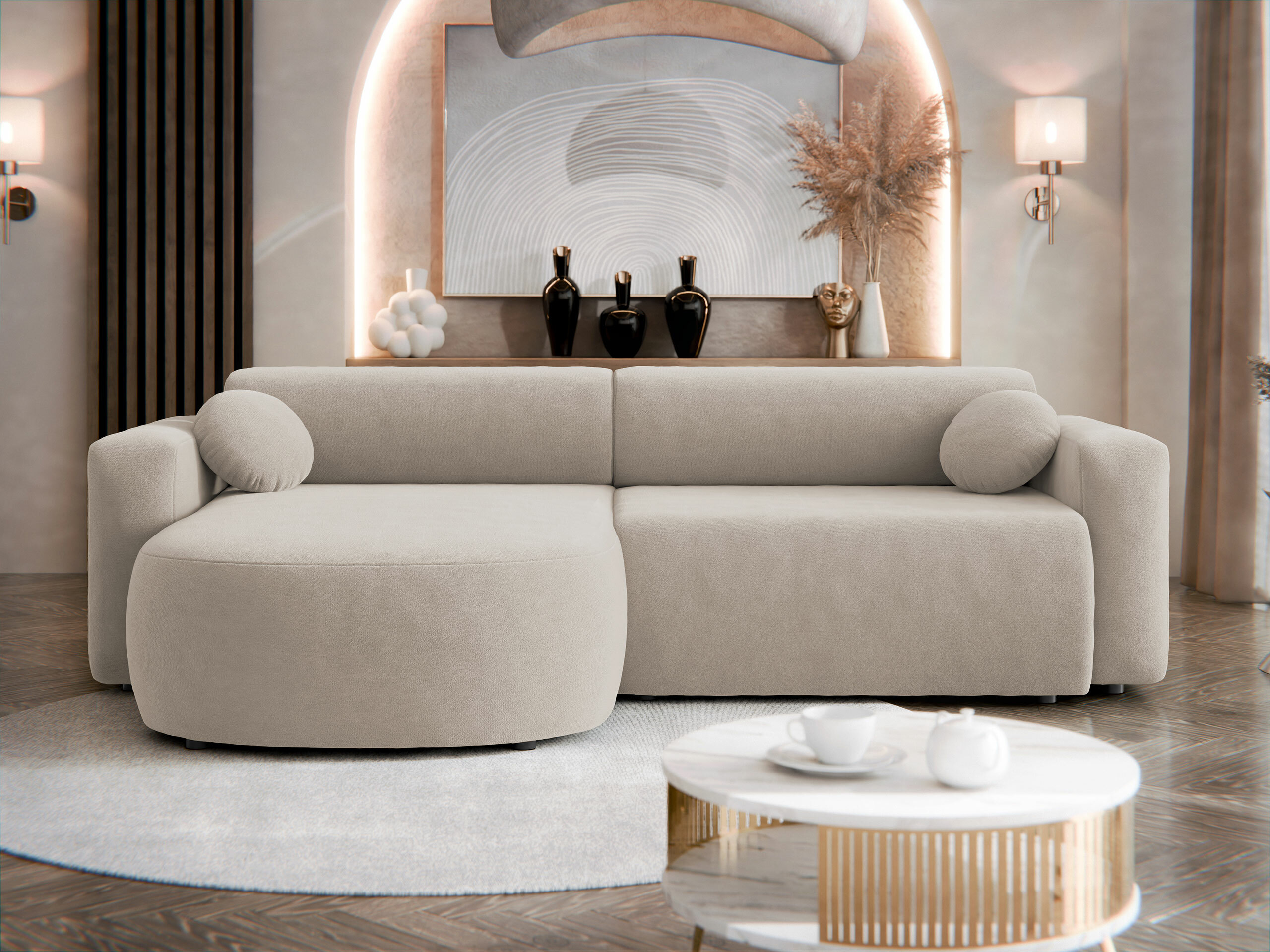 Ugaona sofa Comfivo 413 (Velo 623)