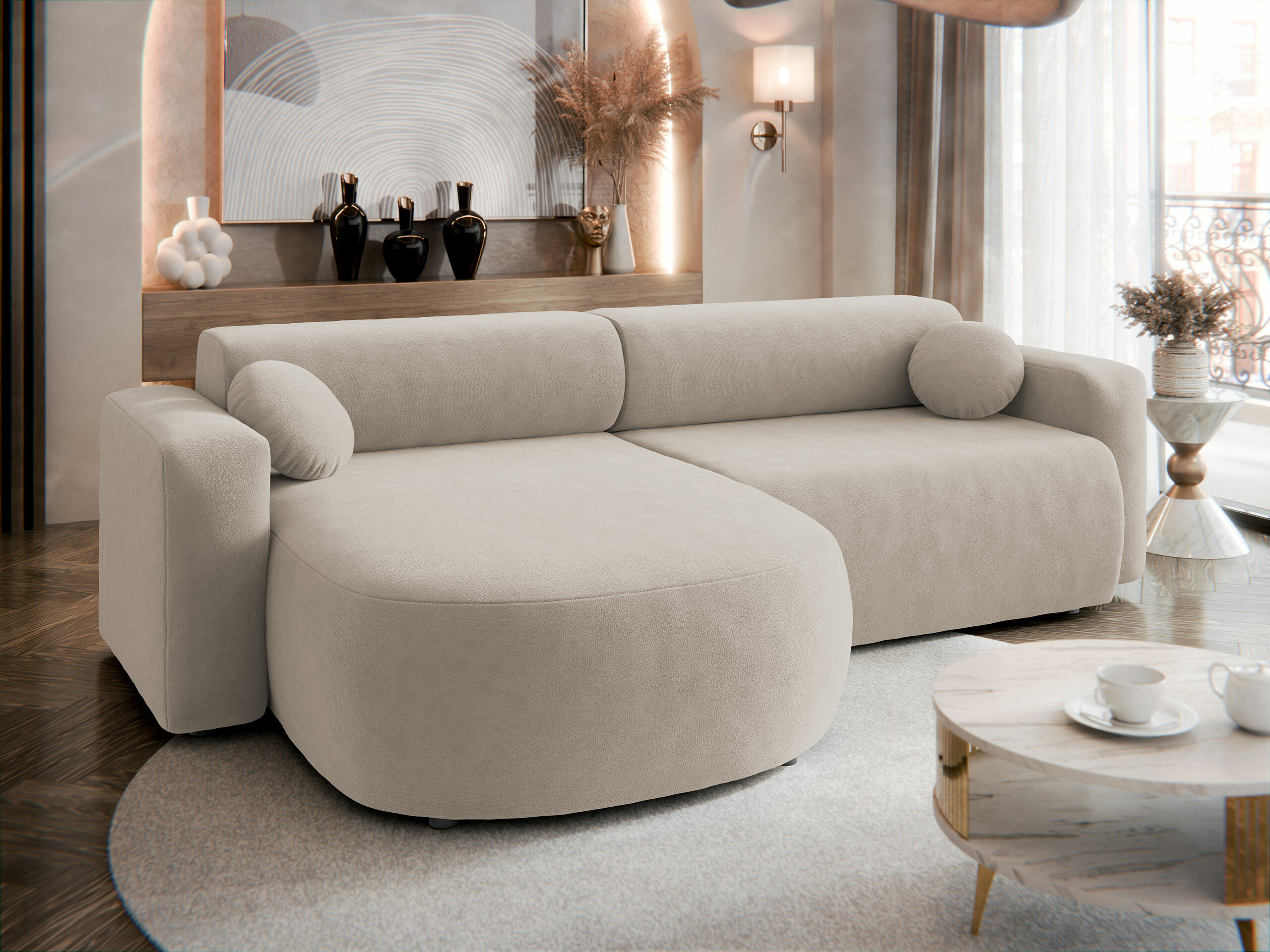 Ugaona sofa Comfivo 413 (Velo 623)