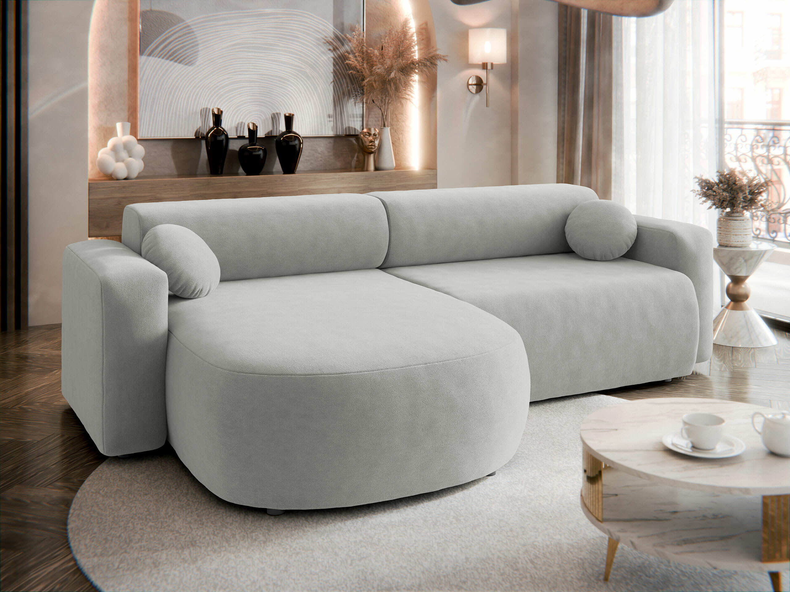 Ugaona sofa Comfivo 413 (Velo 633)
