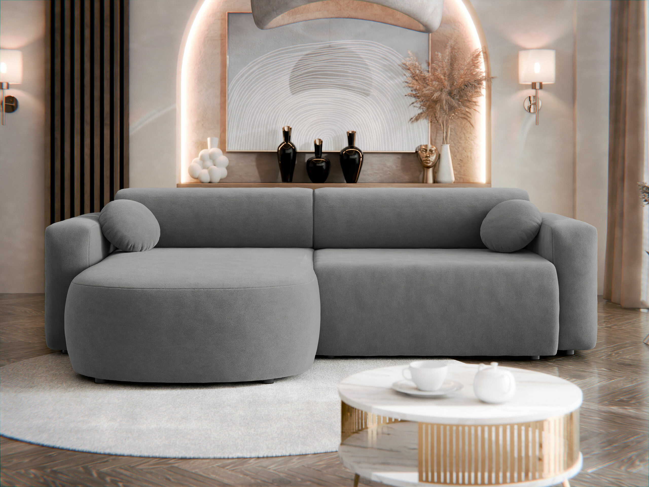 Ugaona sofa Comfivo 413 (Velo 635)