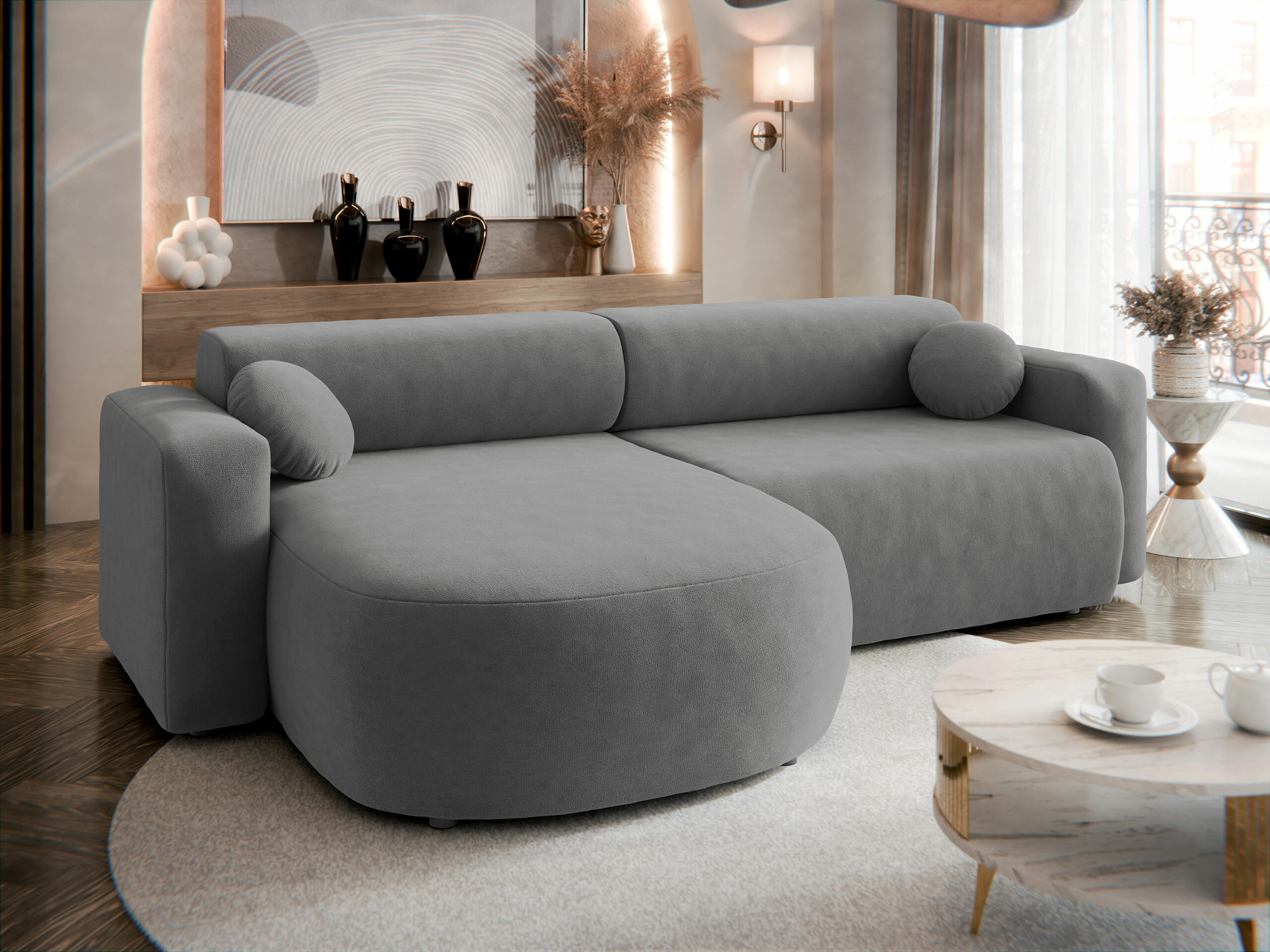 Ugaona sofa Comfivo 413 (Velo 635)