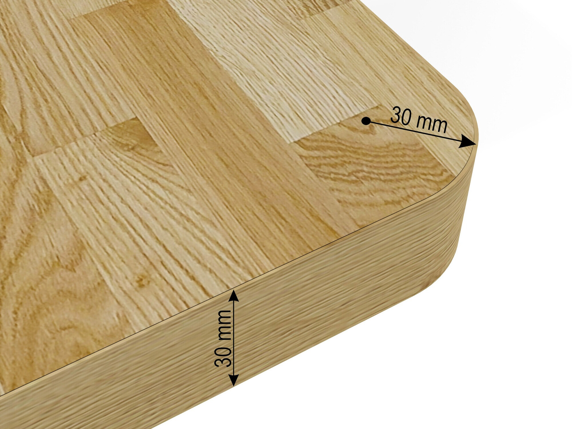 Sto sa podesivom visinom Buffalo 200 (Belo)