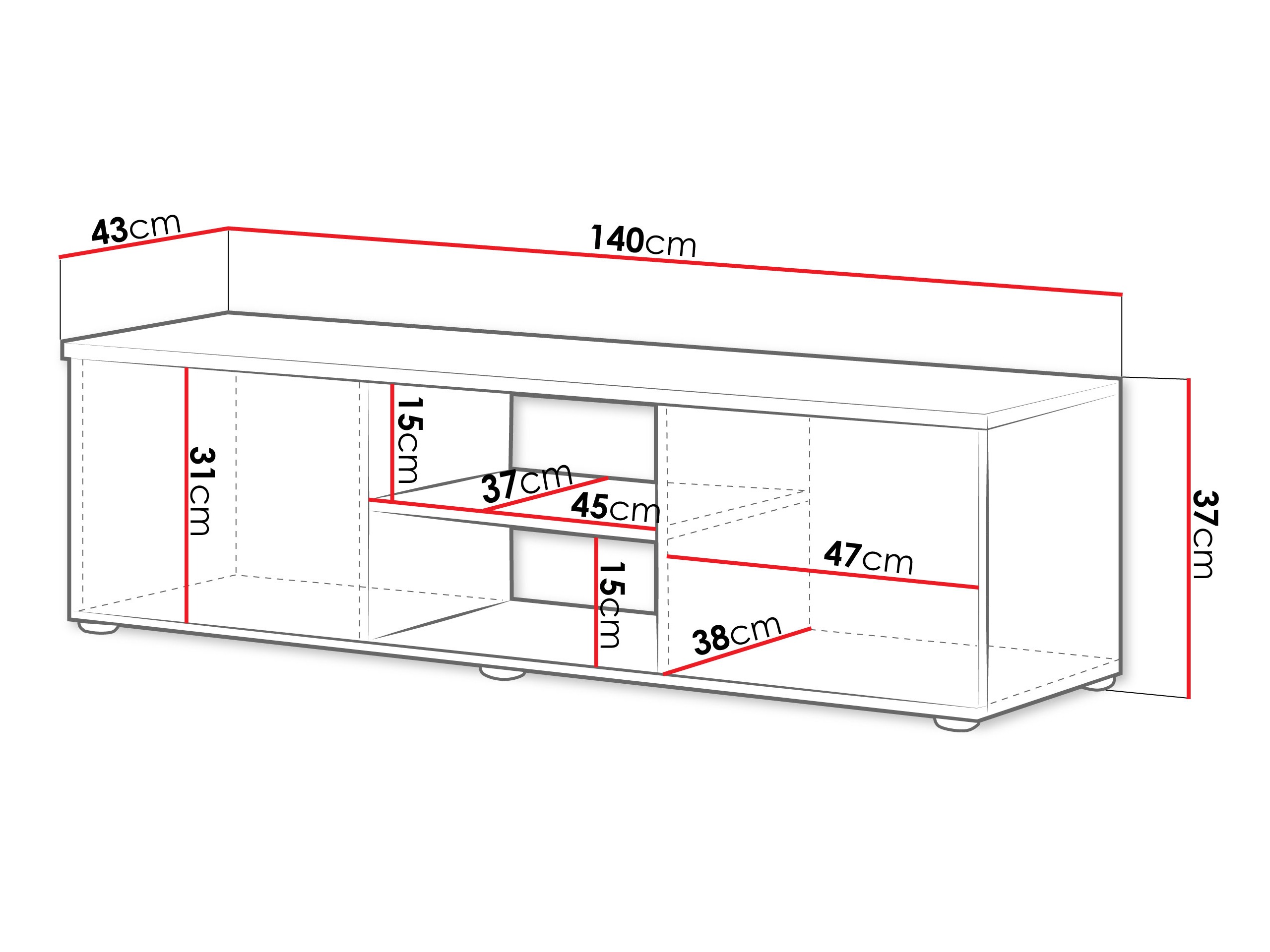 TV sto Tornola 100 (Kašmir + Crno)