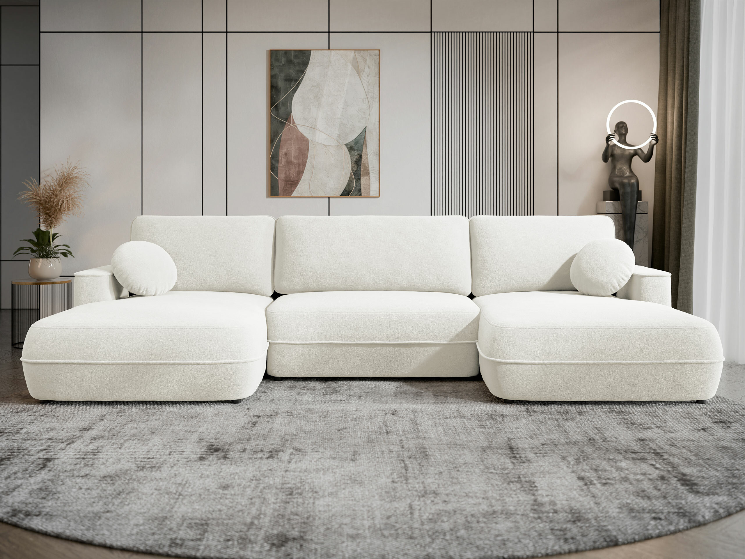 Ugaona sofa Bountiful 100 (Velo 621)