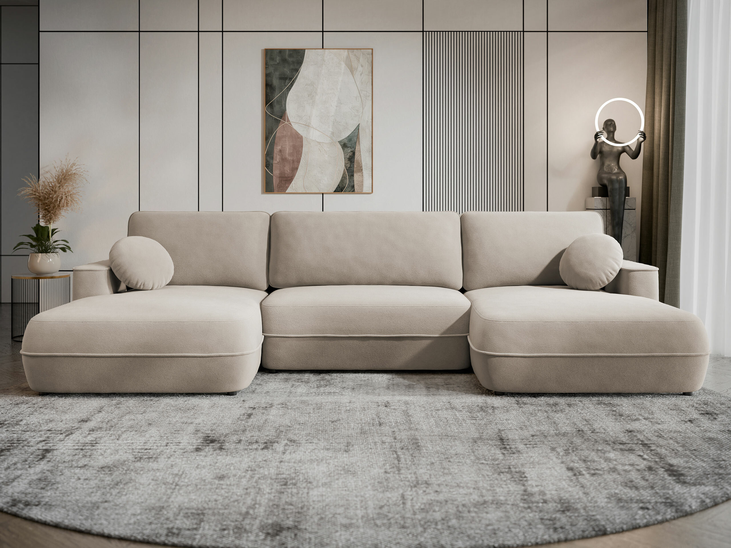 Ugaona sofa Bountiful 100 (Velo 623)