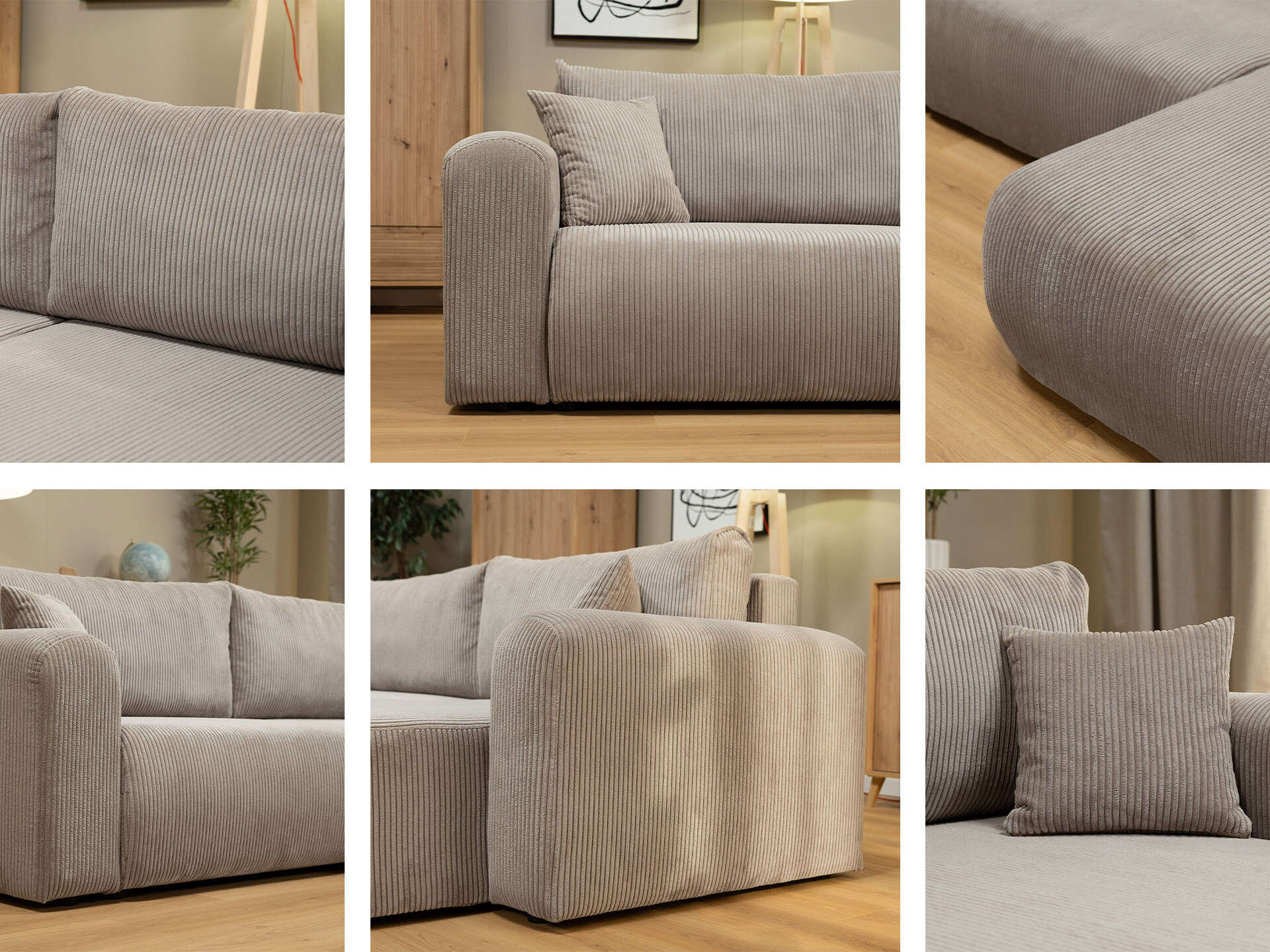 Ugaona sofa Shelton 109 (Poso 05)