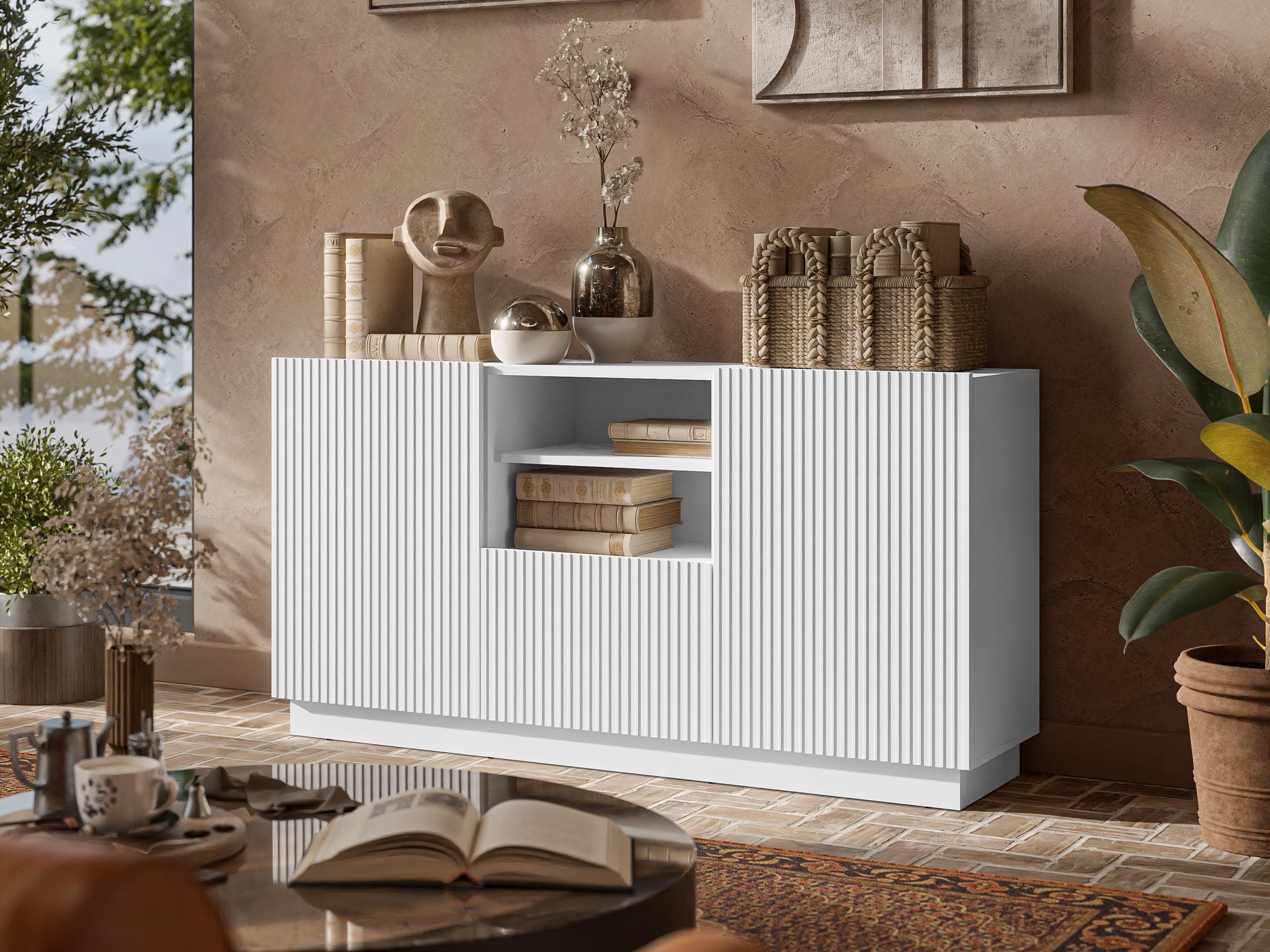 Komoda Lusonu 100 (Belo)