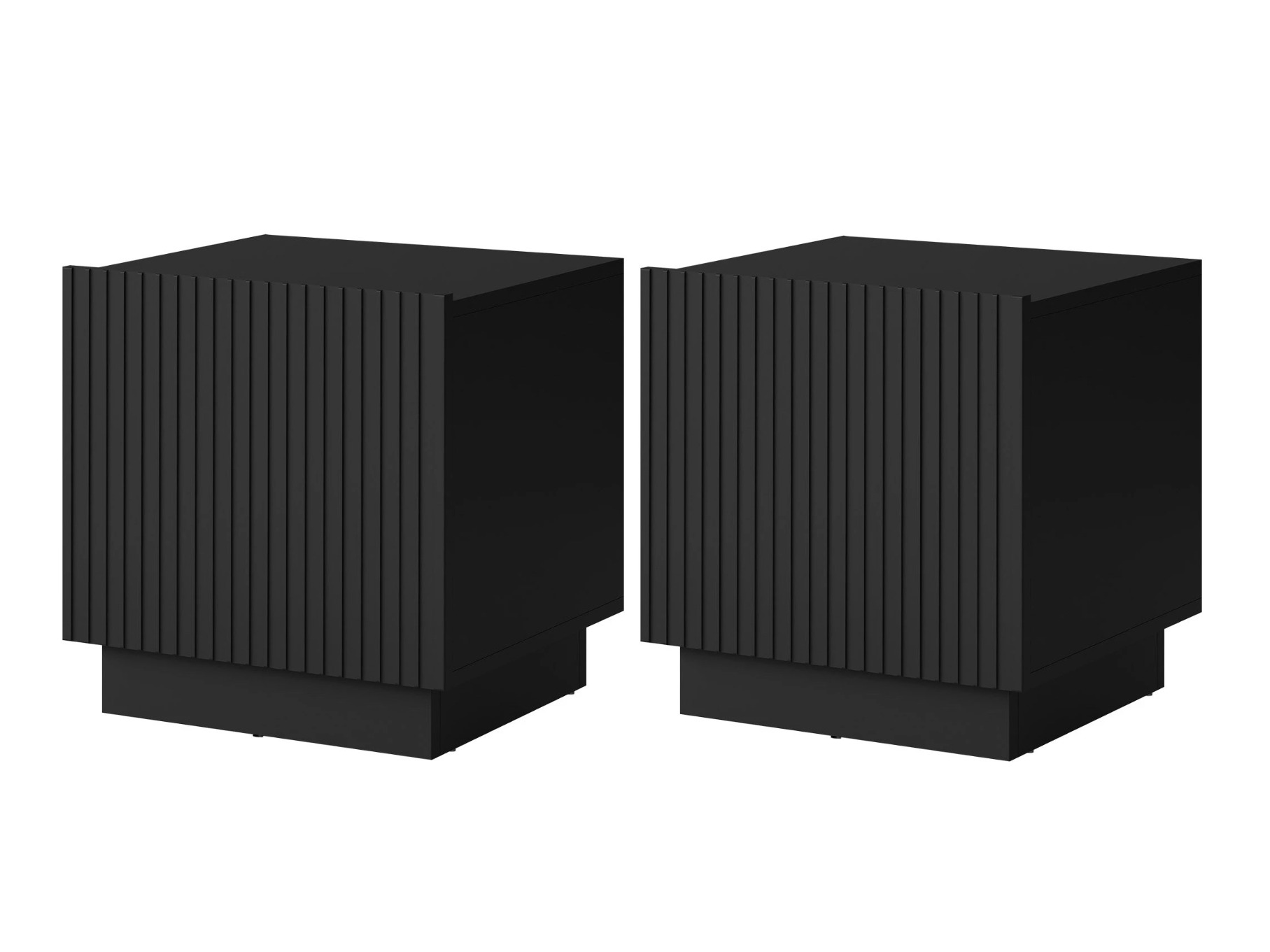 Set noćnih ormarića Lusonu 105 (Crno)