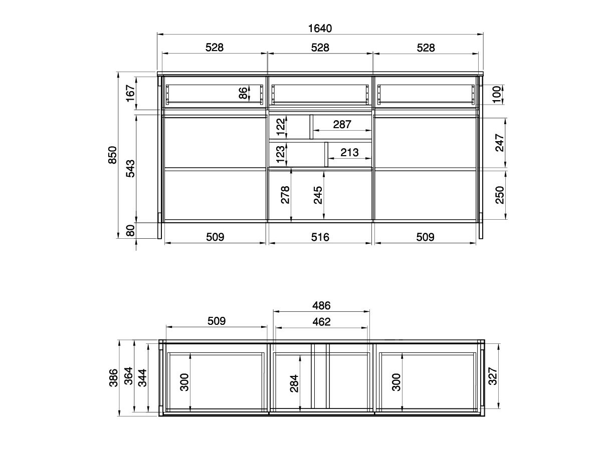 Komoda Fermaru 104 (Belo + Hrast)