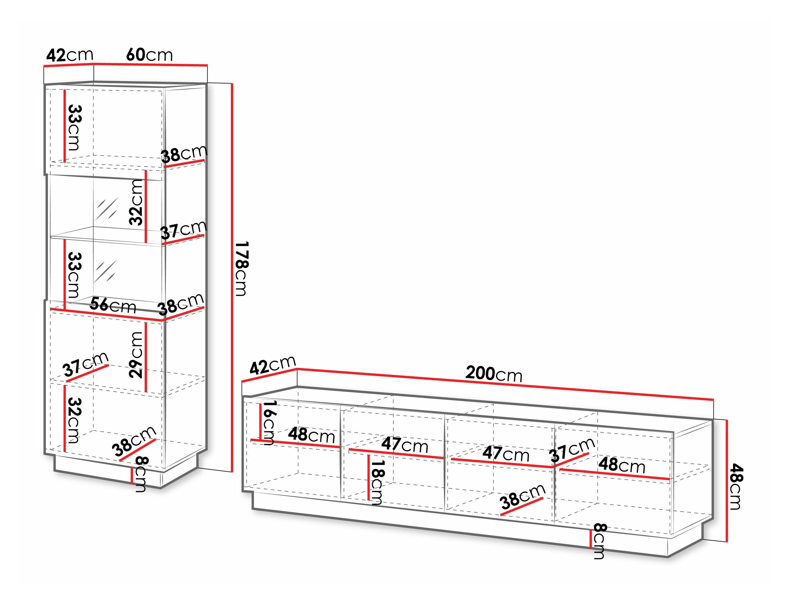 Set za dnevnu sobu Lusonu 107 (Kašmir)
