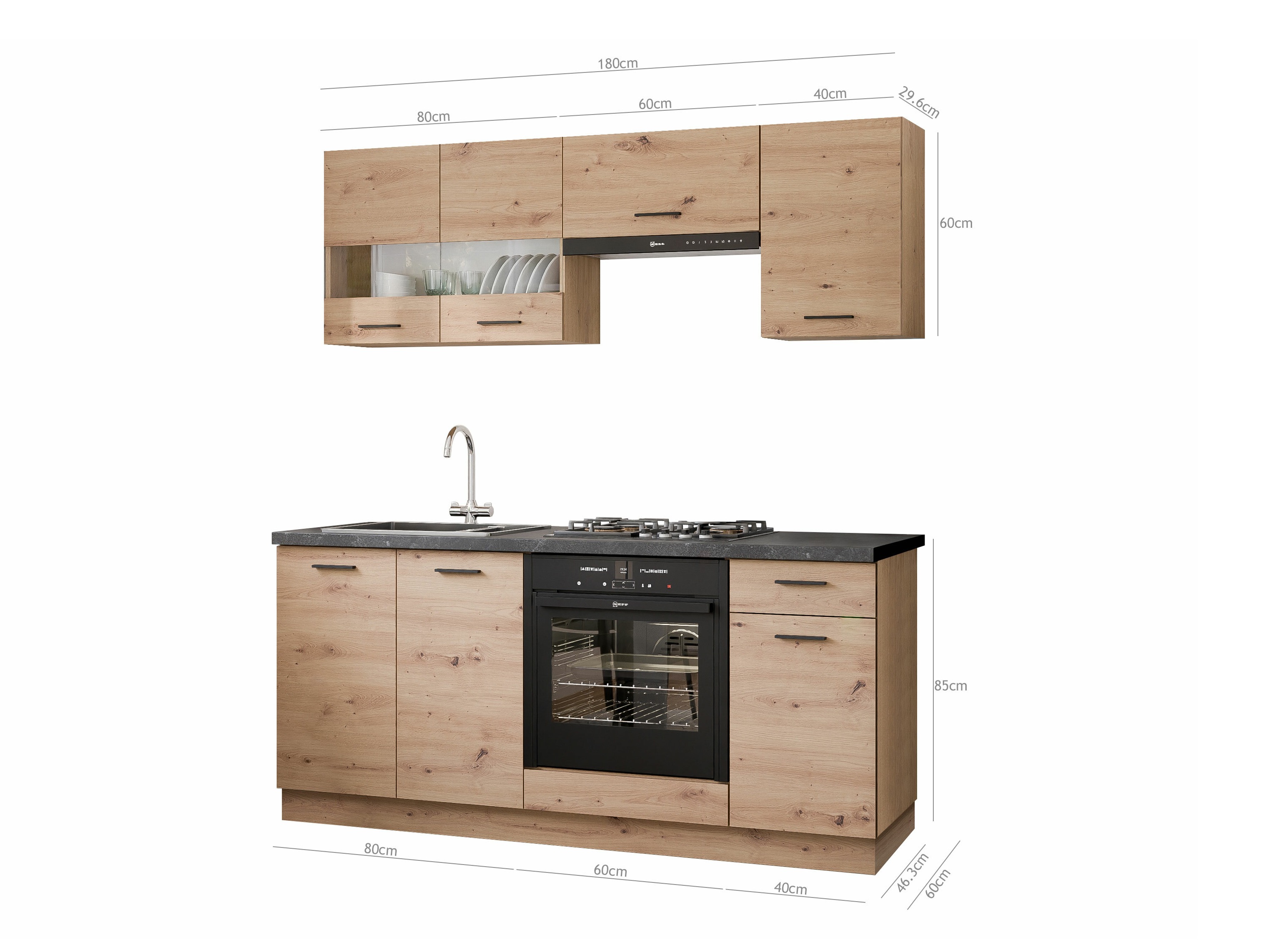 Modularni kuhinjski set Ati Artisan 129