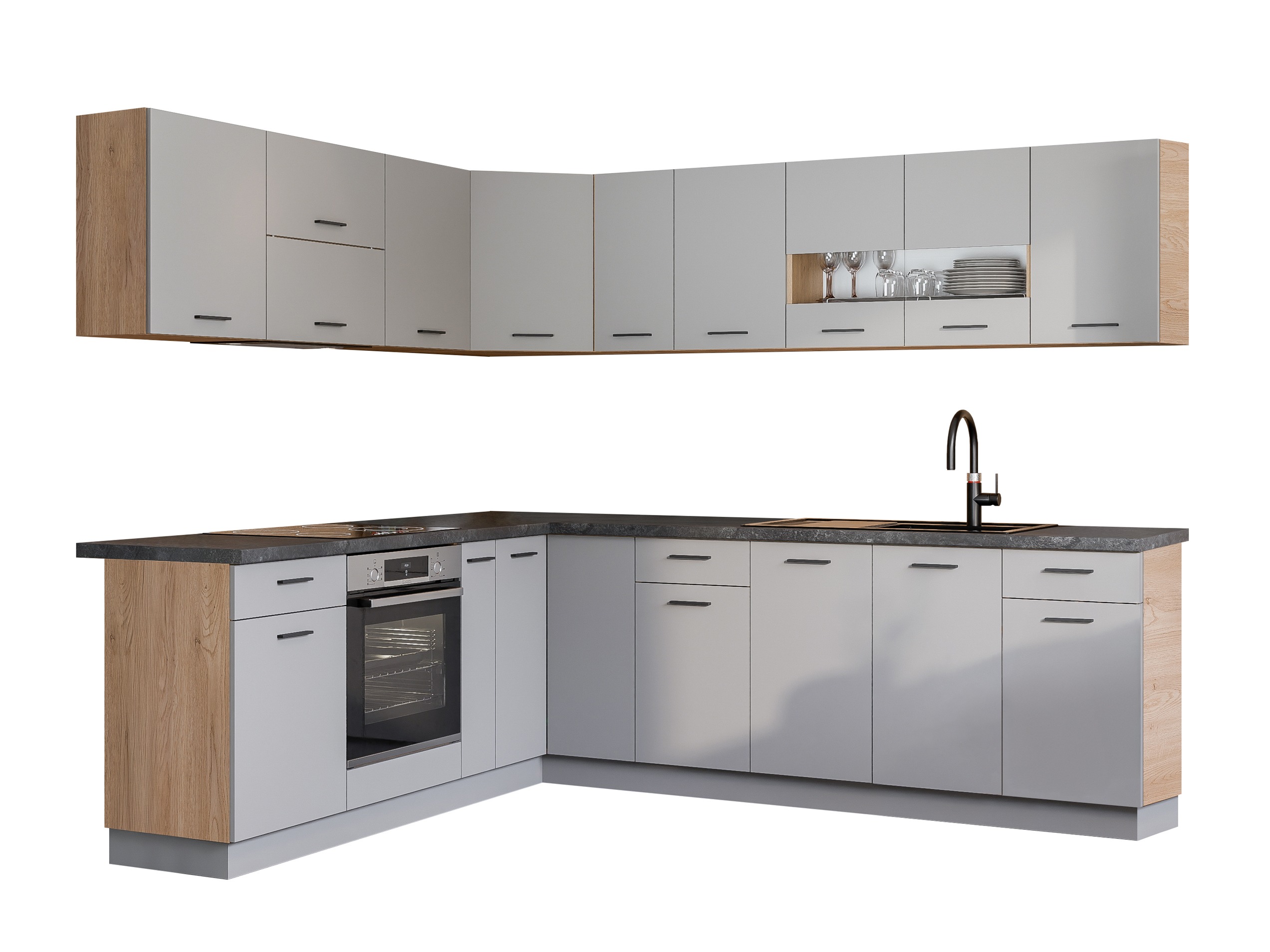 Modularni kuhinjski set Ati Grey 131