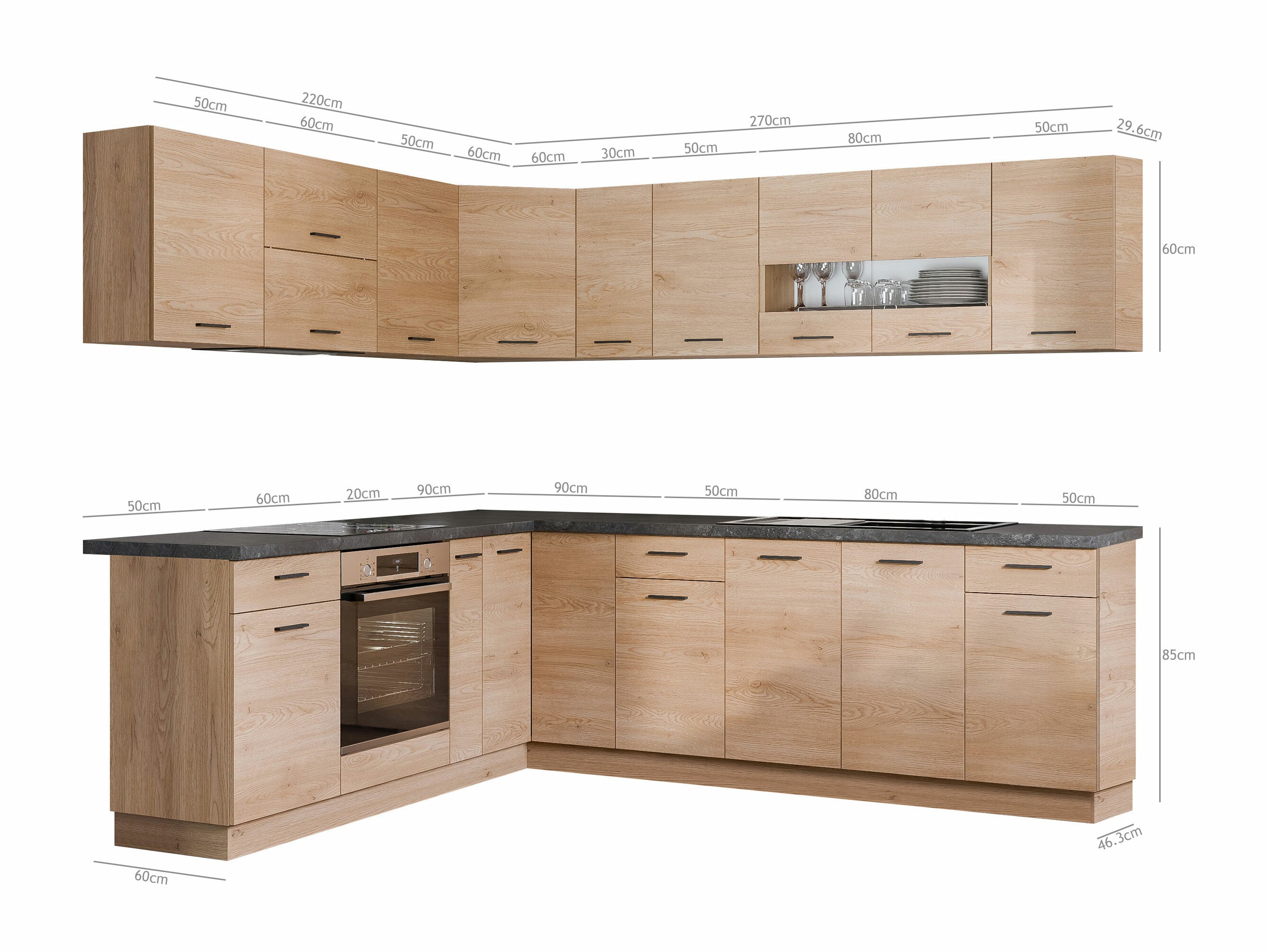 Modularni kuhinjski set Ati Torro 132