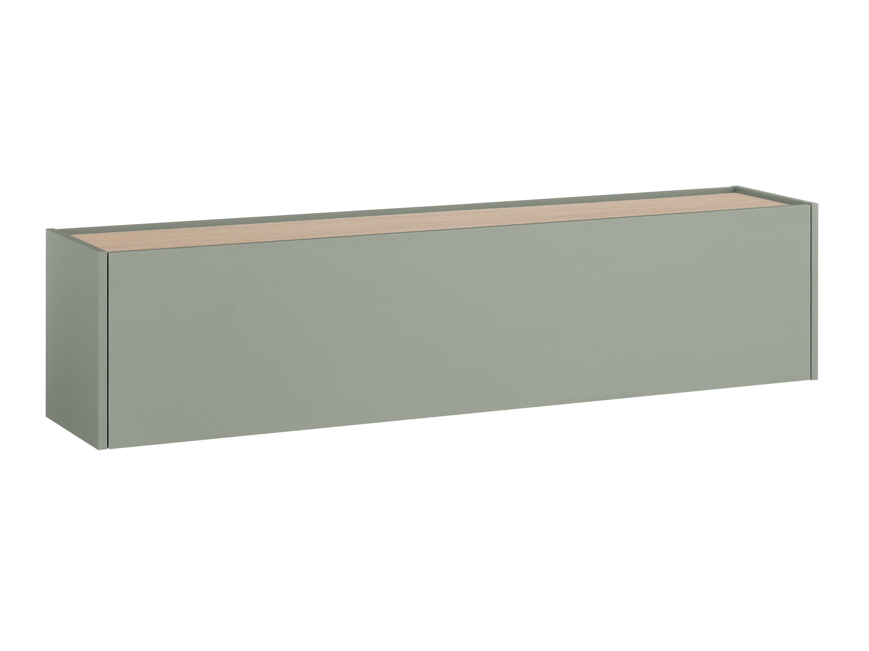 TV komoda Elbsori 108 (Zelena + Hrast)