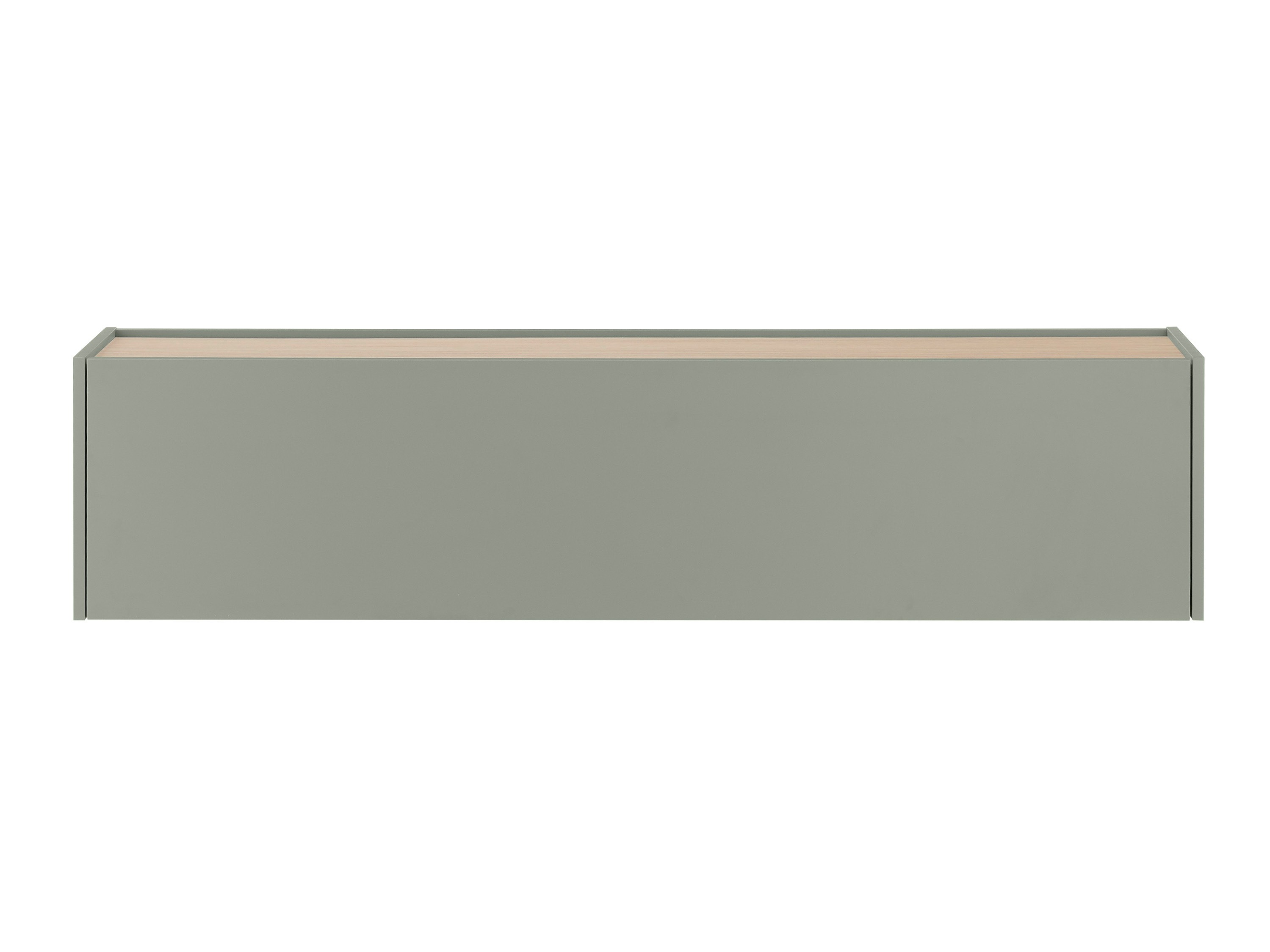 TV komoda Elbsori 108 (Zelena + Hrast)