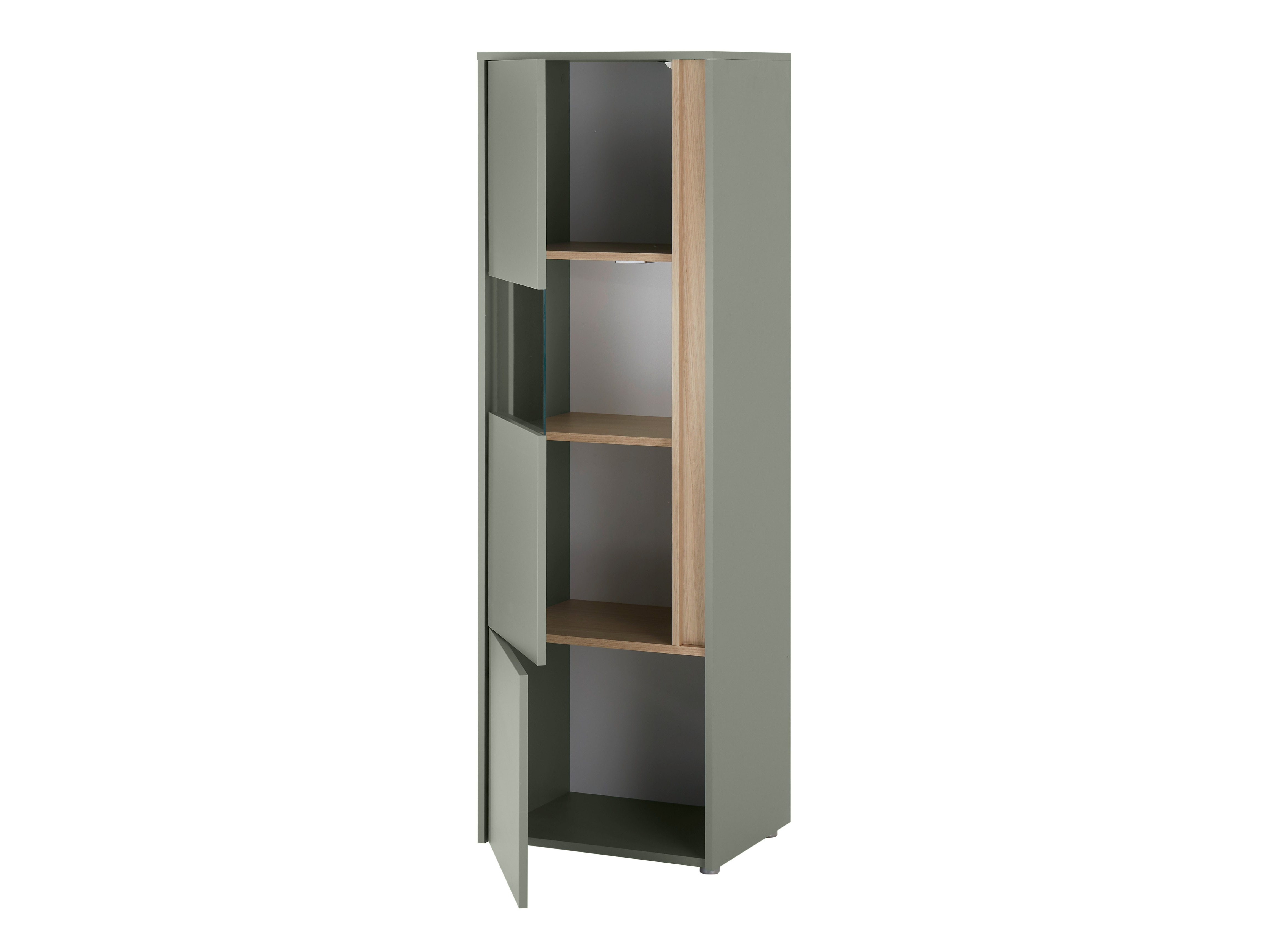 Set za dnevnu sobu Elbsori 130 (Zelena + Hrast)