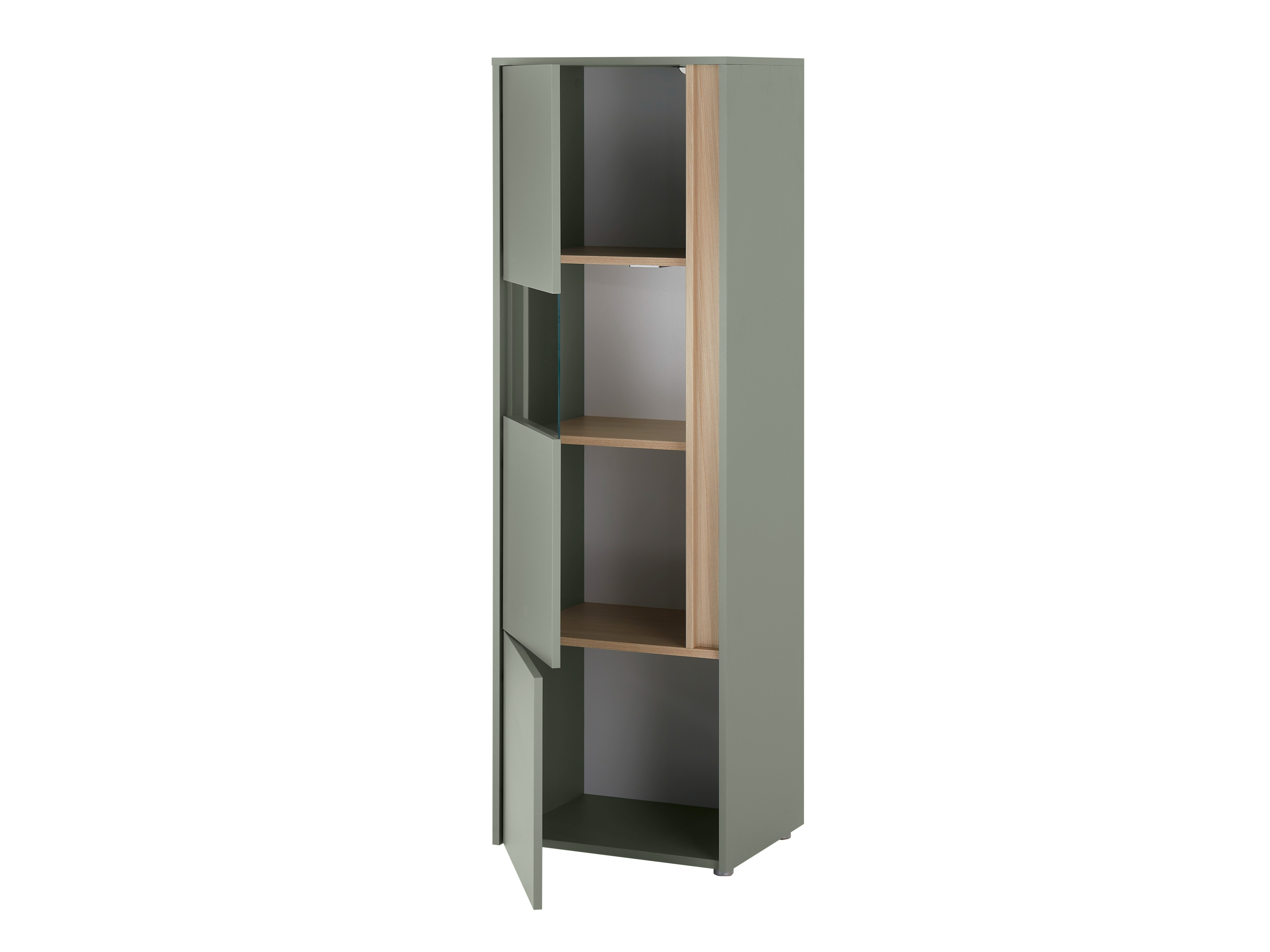 Set za dnevnu sobu Elbsori 135 (Zelena + Hrast)