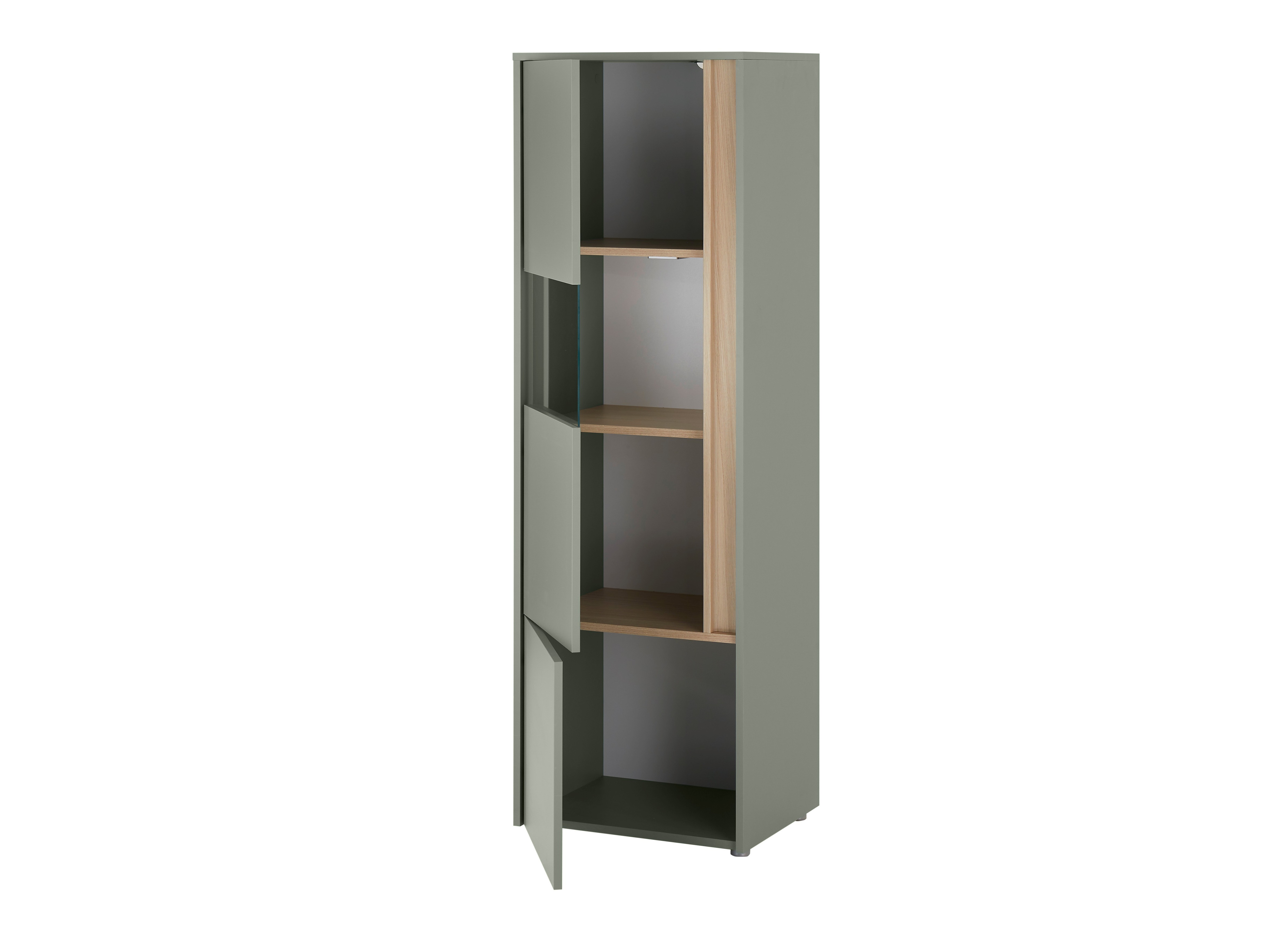 Set za dnevnu sobu Elbsori 135 (Zelena + Hrast)