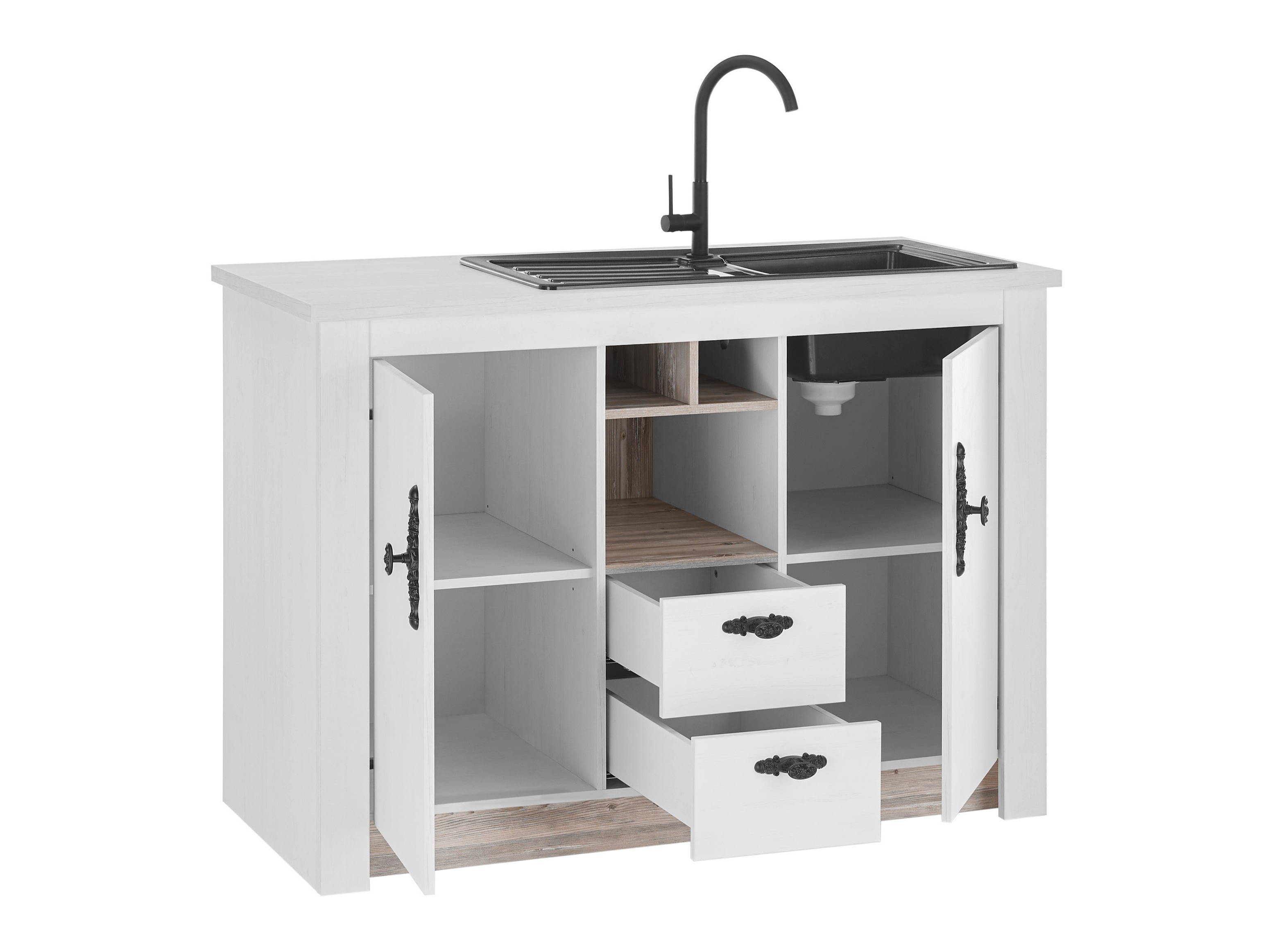 Modularni ormar sa fiokom i vratima Flora 100