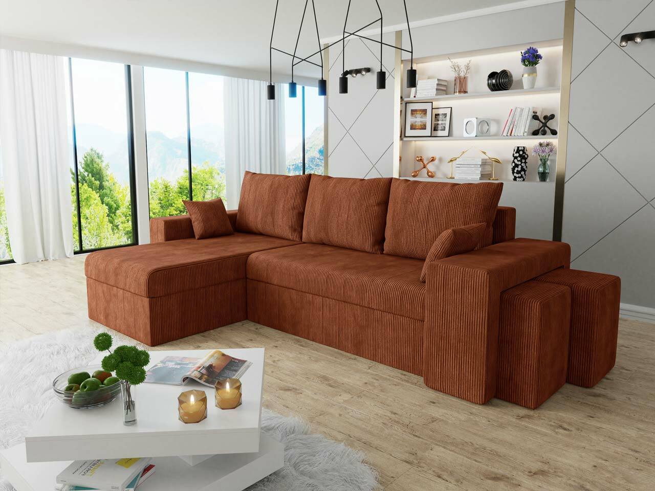 Ugaona sofa Memphis 138 (Poso 39)