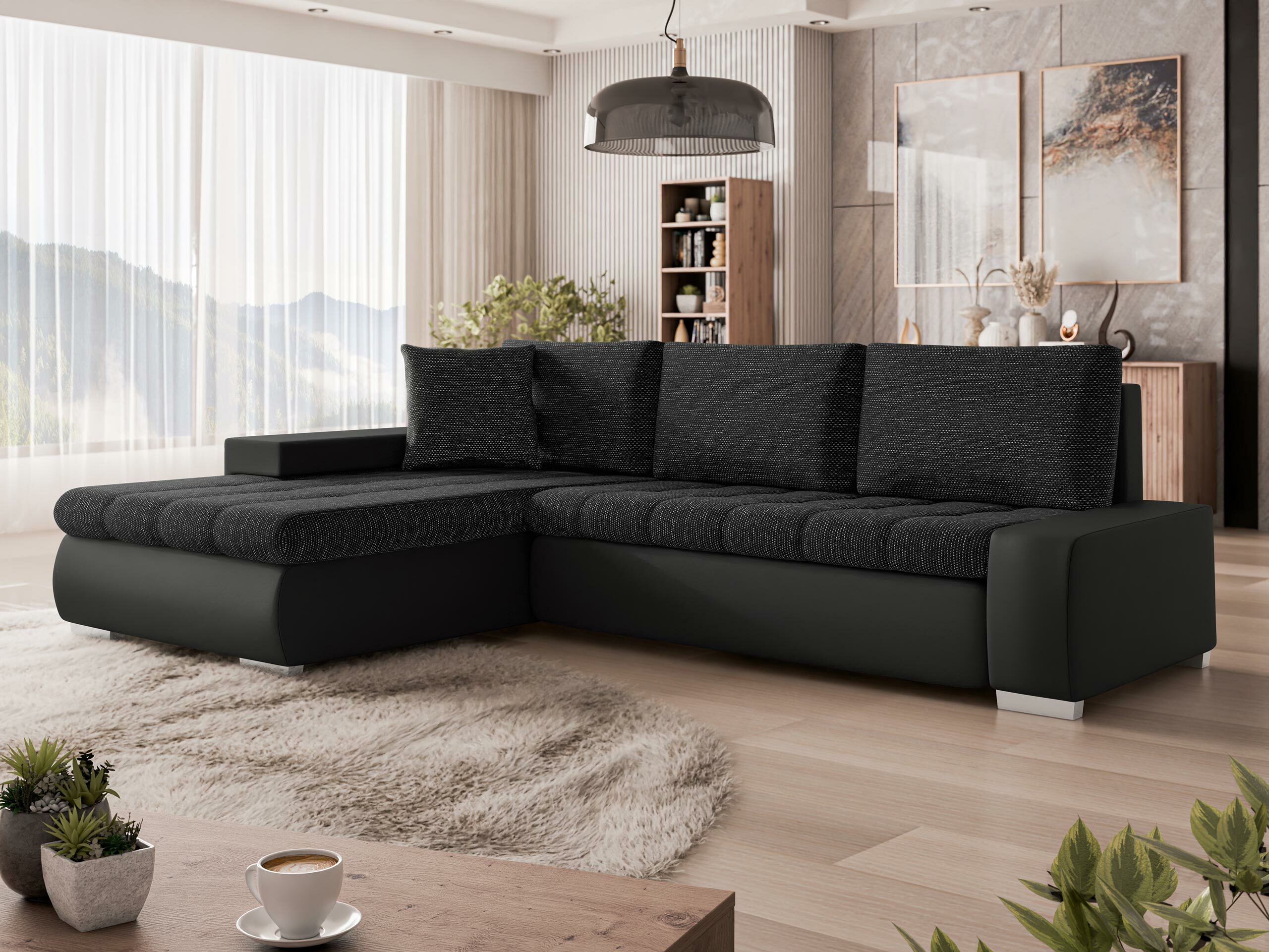 Ugaona sofa Comfivo 112 (Soft 011 + Lawa 06)