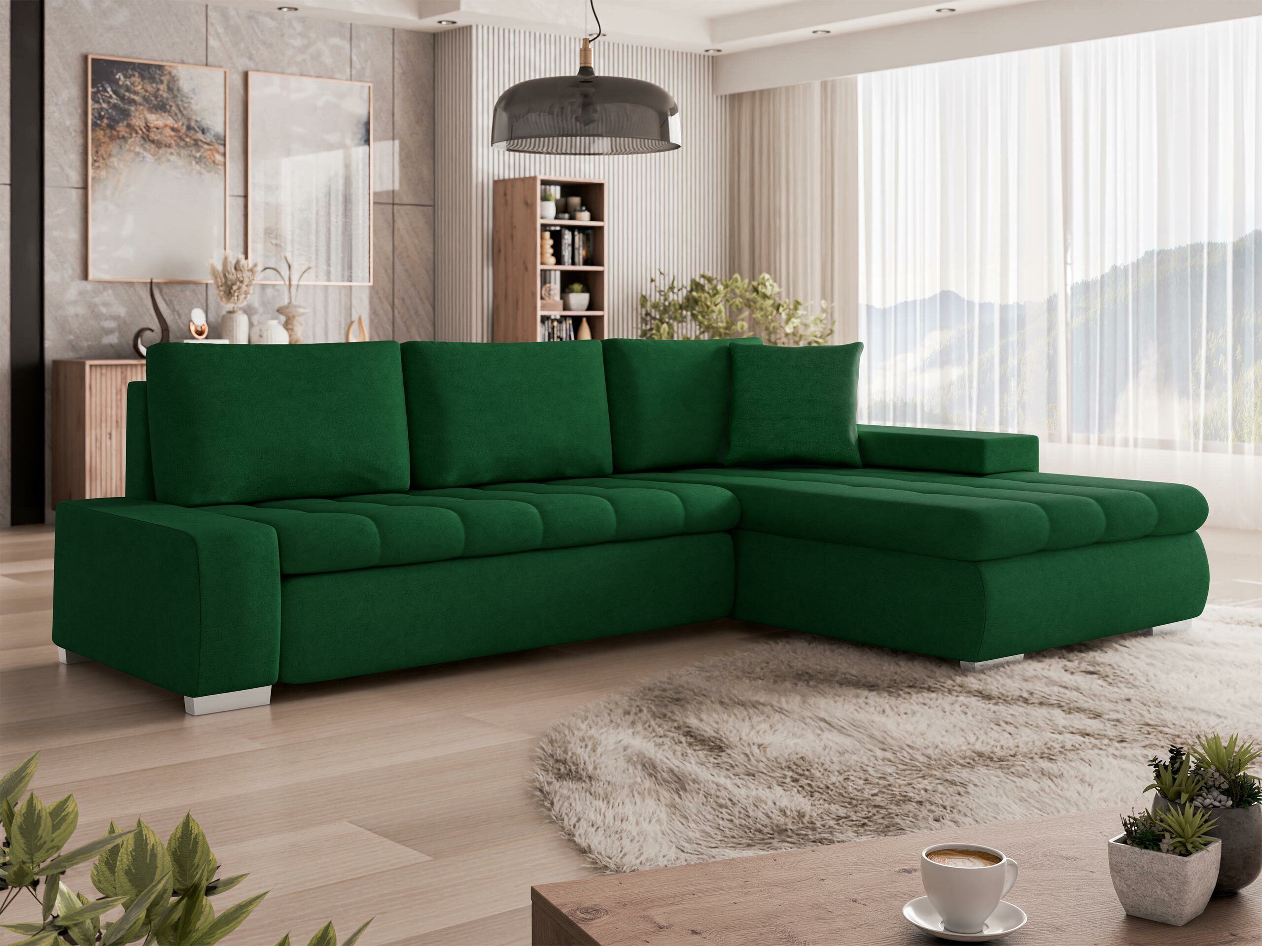 Ugaona sofa Comfivo 112 (Uttario Velvet 2951)