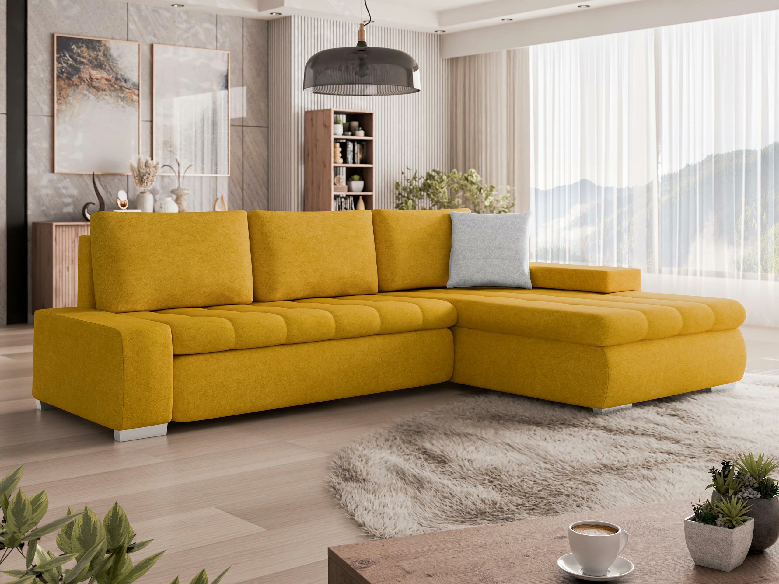 Ugaona sofa Comfivo 112 (Uttario Velvet 2959 + Uttario Velvet 2973)