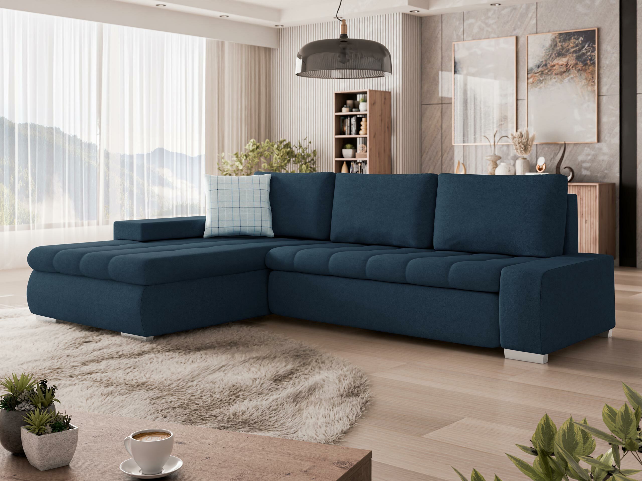 Ugaona sofa Comfivo 112 (Uttario Velvet 2967 + Senegal 818)