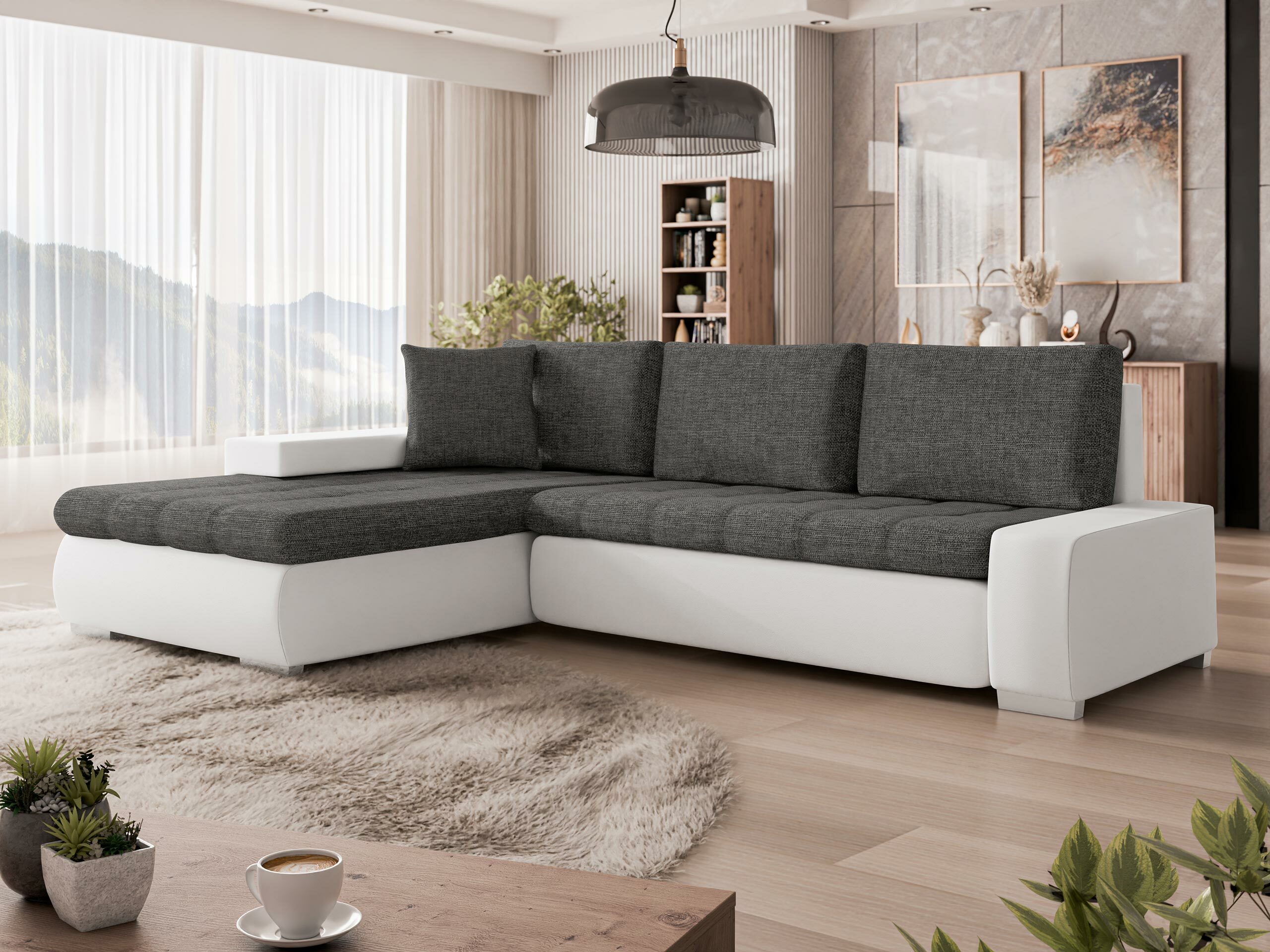 Ugaona sofa Comfivo 119 (Soft 017 + Lux 06)
