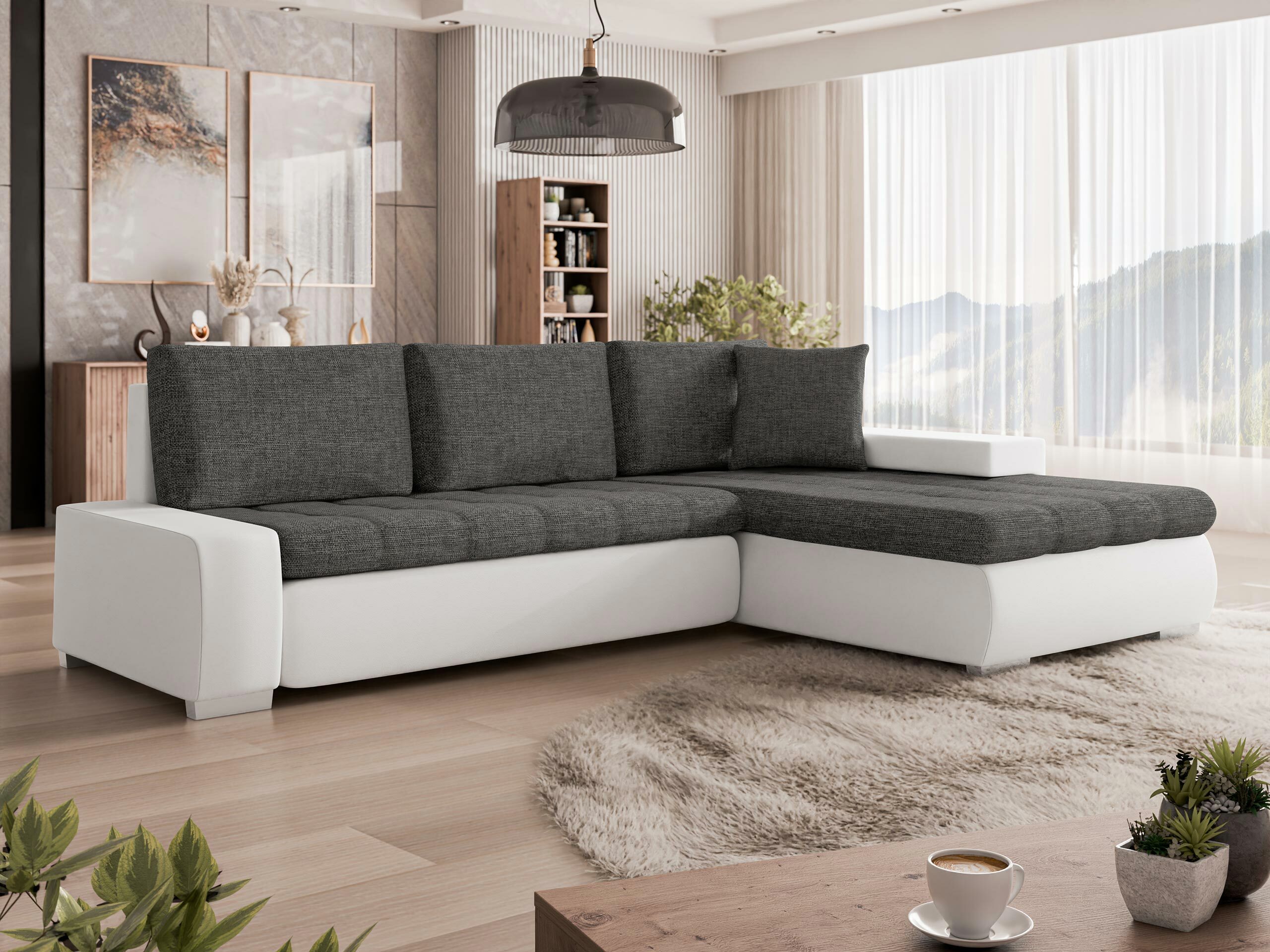 Ugaona sofa Comfivo 119 (Soft 017 + Lux 06)