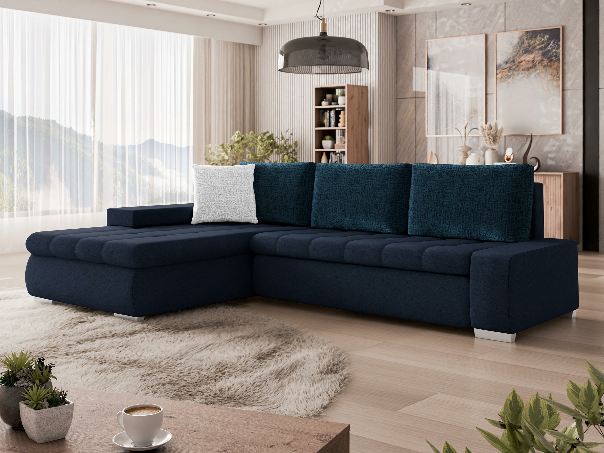 Ugaona sofa Comfivo 171 (Otusso 22 + Velvetto 9 + Velvetto 4)