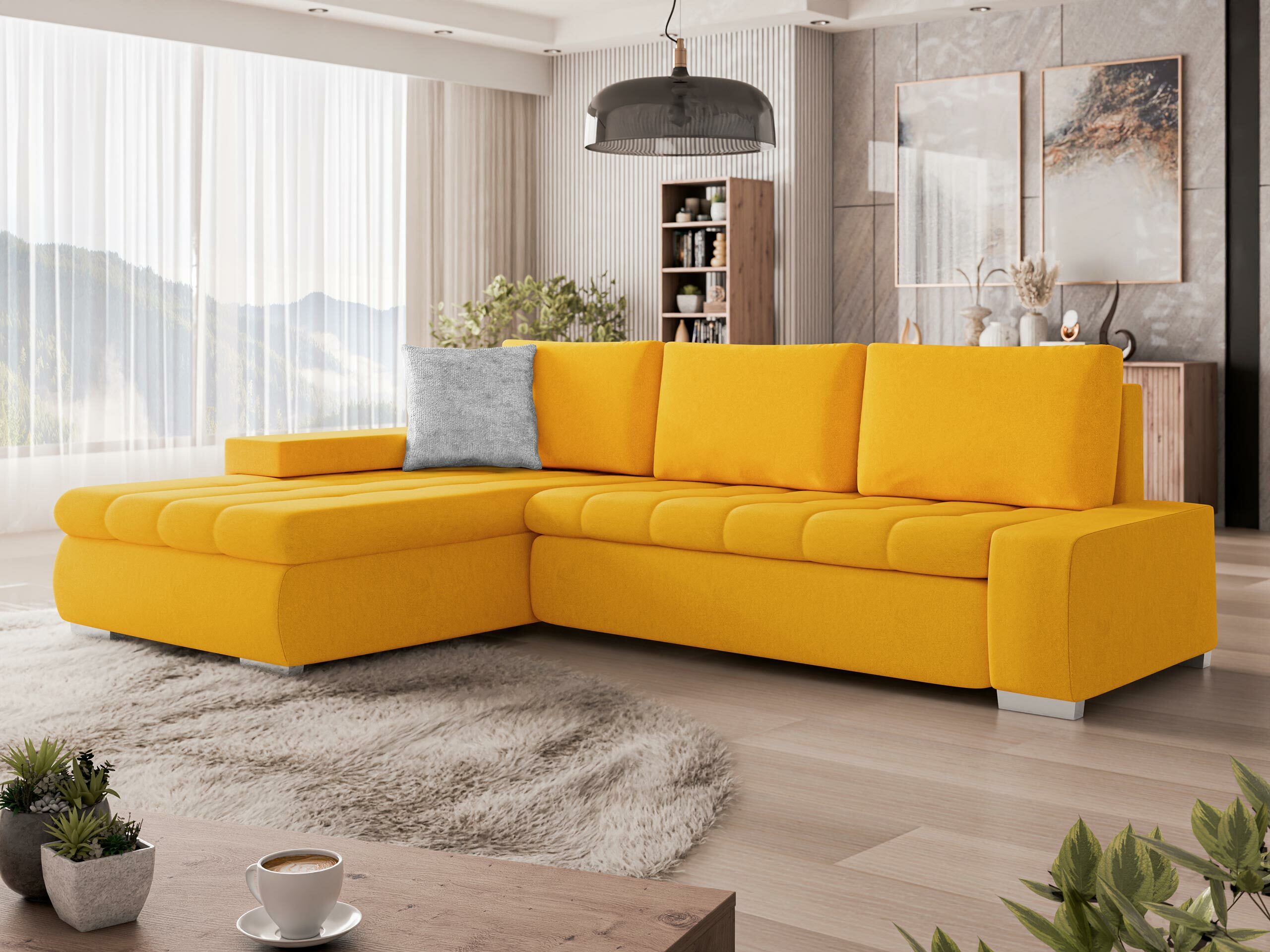 Ugaona sofa Comfivo 251 (Venus Velvet 2916 + Miu 2059)