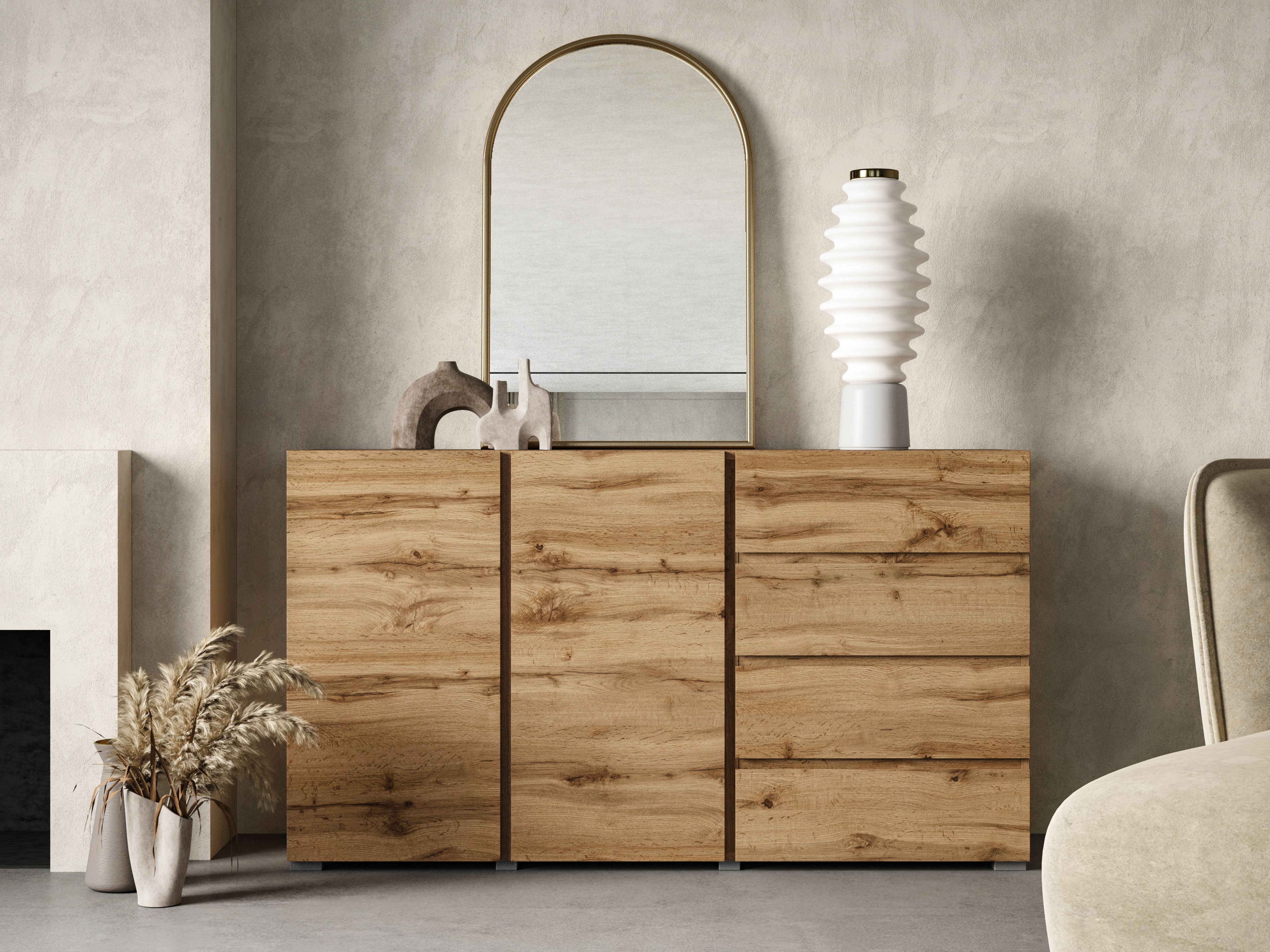 Komoda Elbleve 101 (Hrast Votan)