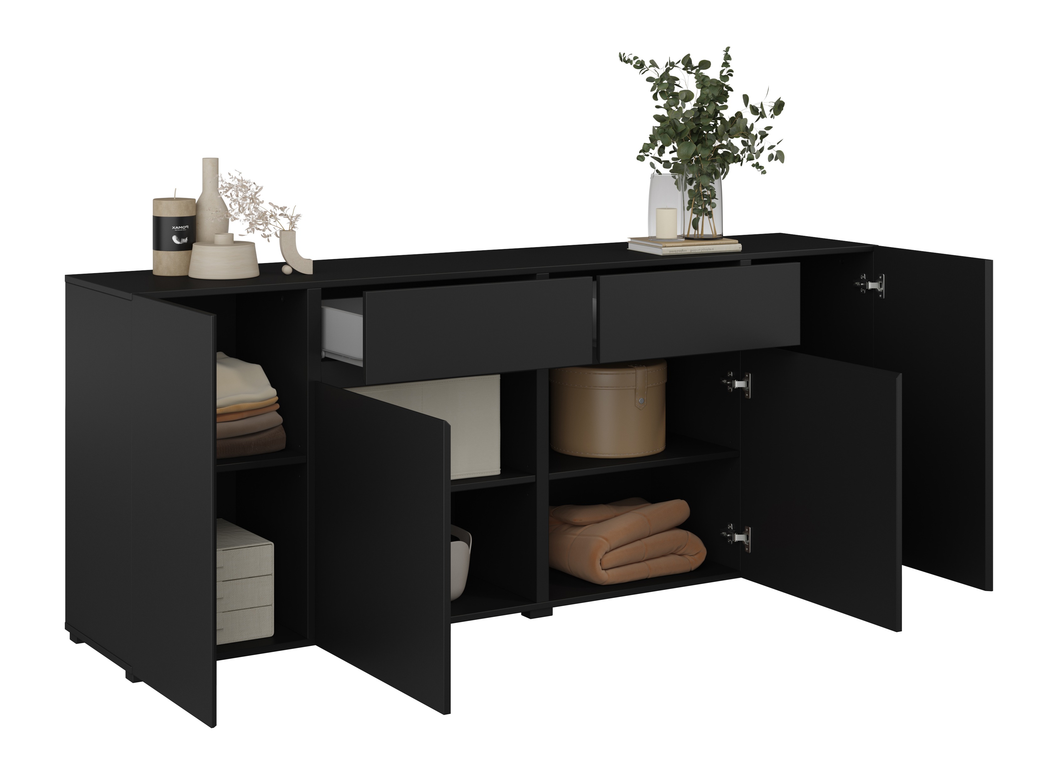 Komoda Elbleve 103 (Crno)