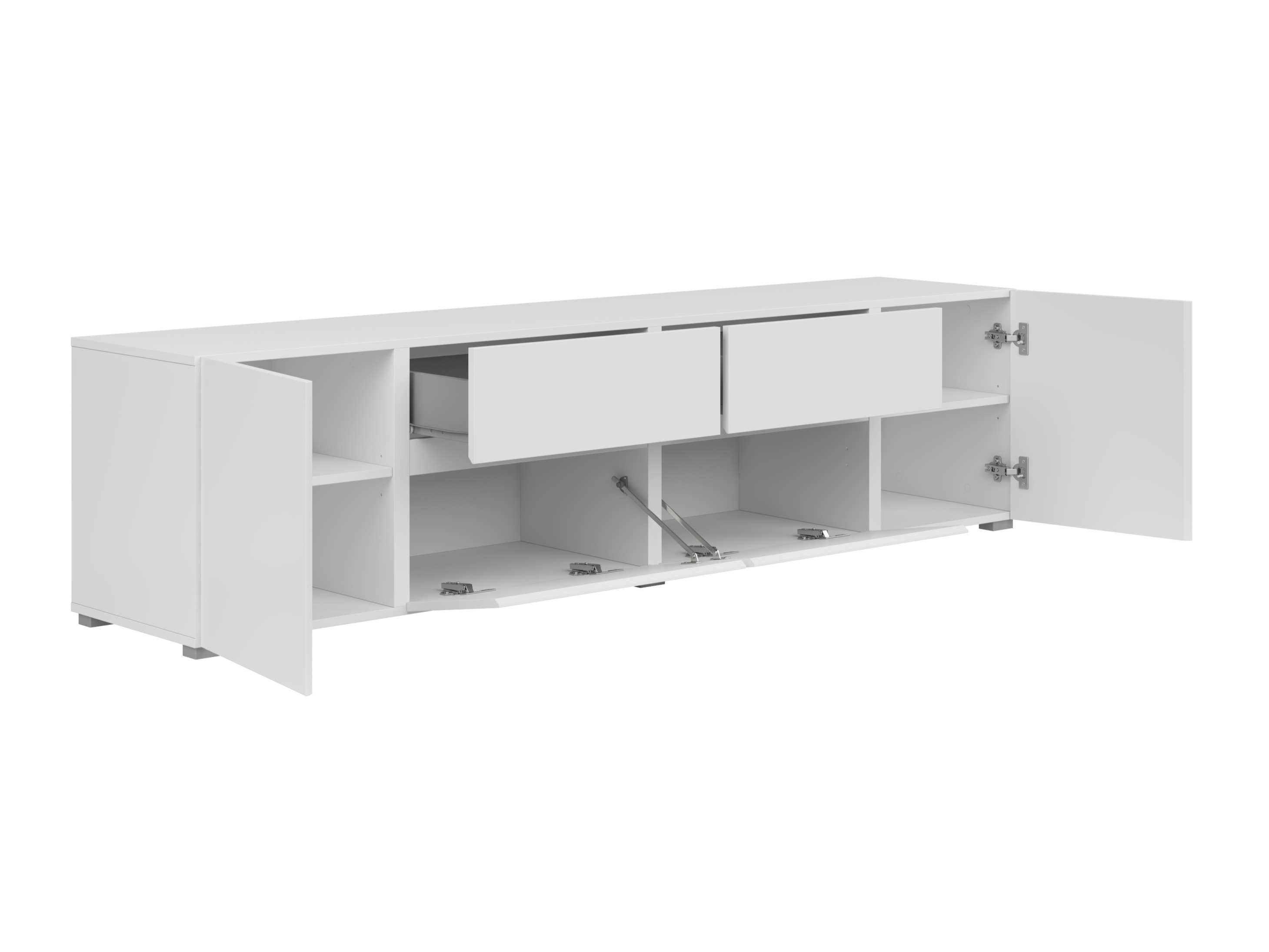 Set za dnevnu sobu Elbleve 104 (Belo)