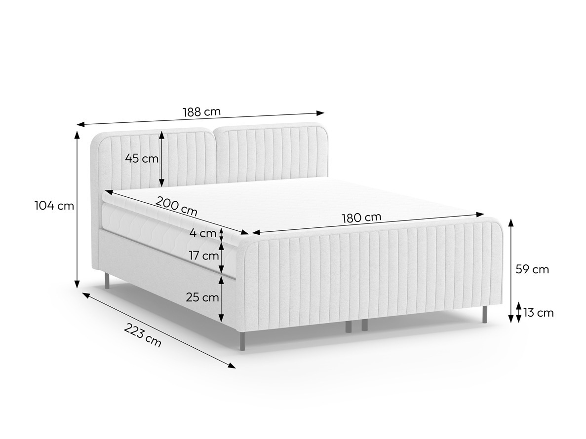 Boxspring krevet Margate 127 (Casa 05)
