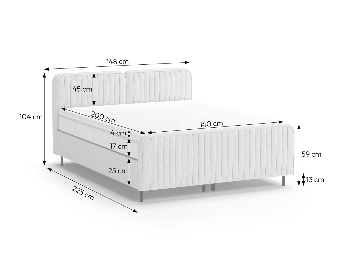 Boxspring krevet Margate 127 (Casa 06)