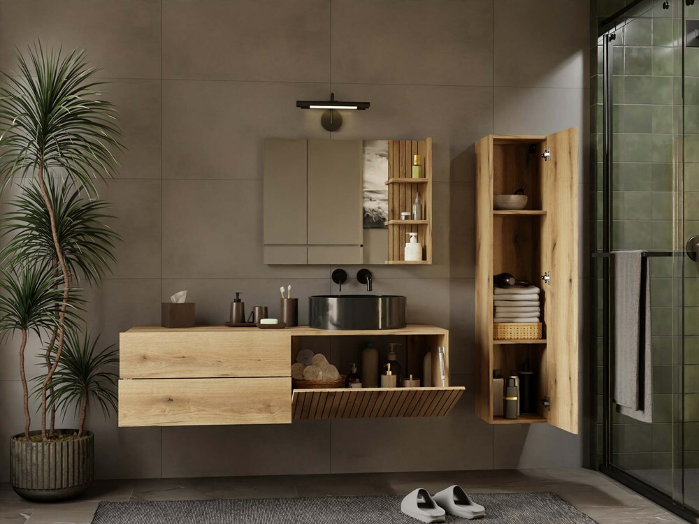 Viseći kupatilski element za lavabo Mandeville 324